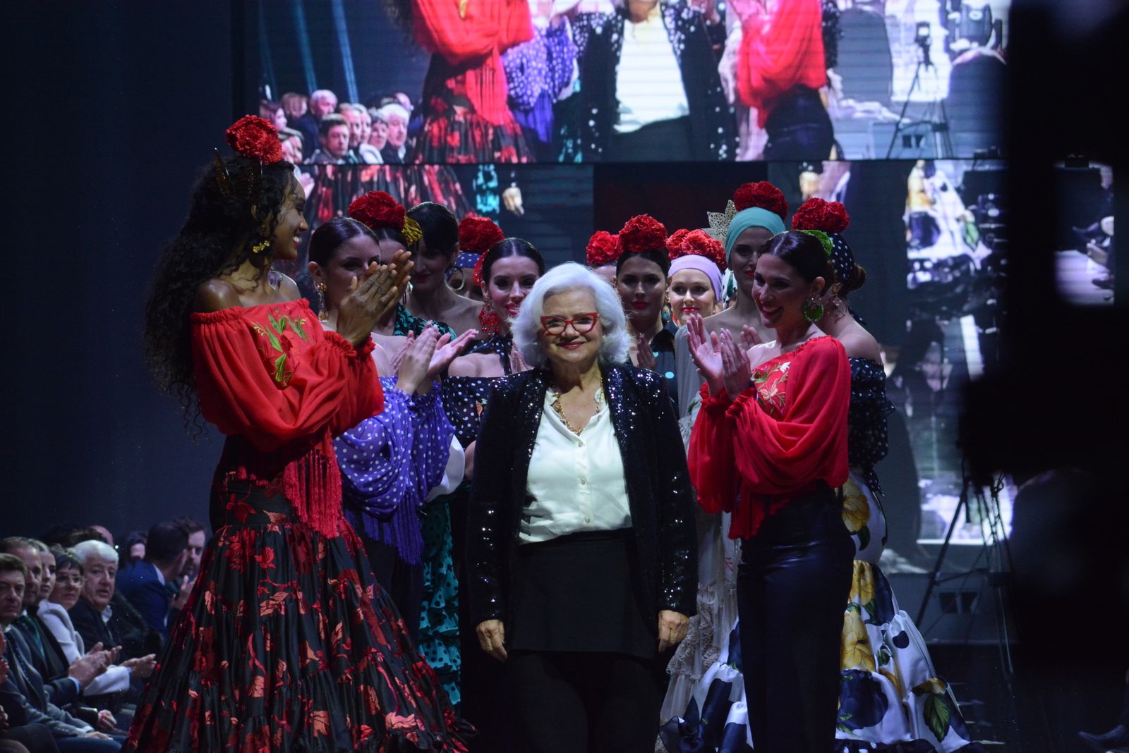Inauguración y primer desfile de Andújar Flamenca