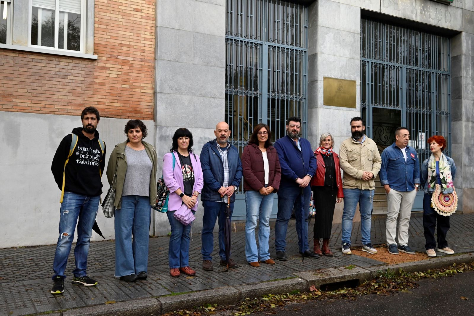 Integrantes de la Plataforma en Defensa de la Sanidad Pública en Córdoba.
