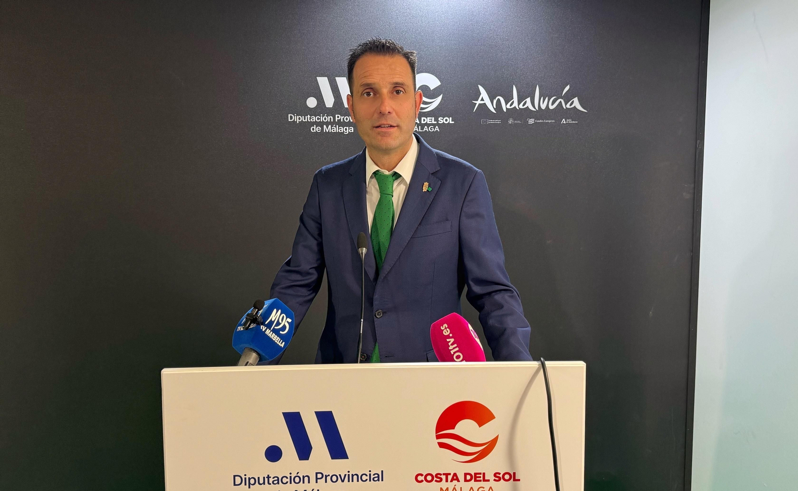 Un instante de la rueda del Ayuntamiento de Ojén en Fitur.