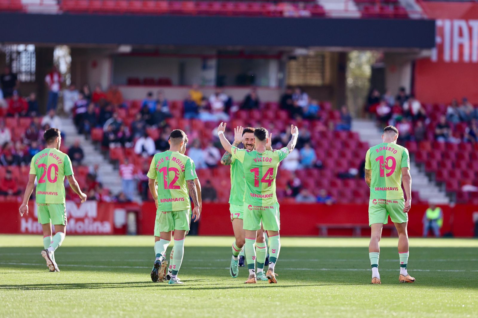 Las fotos del Recreativo Granada - Málaga CF