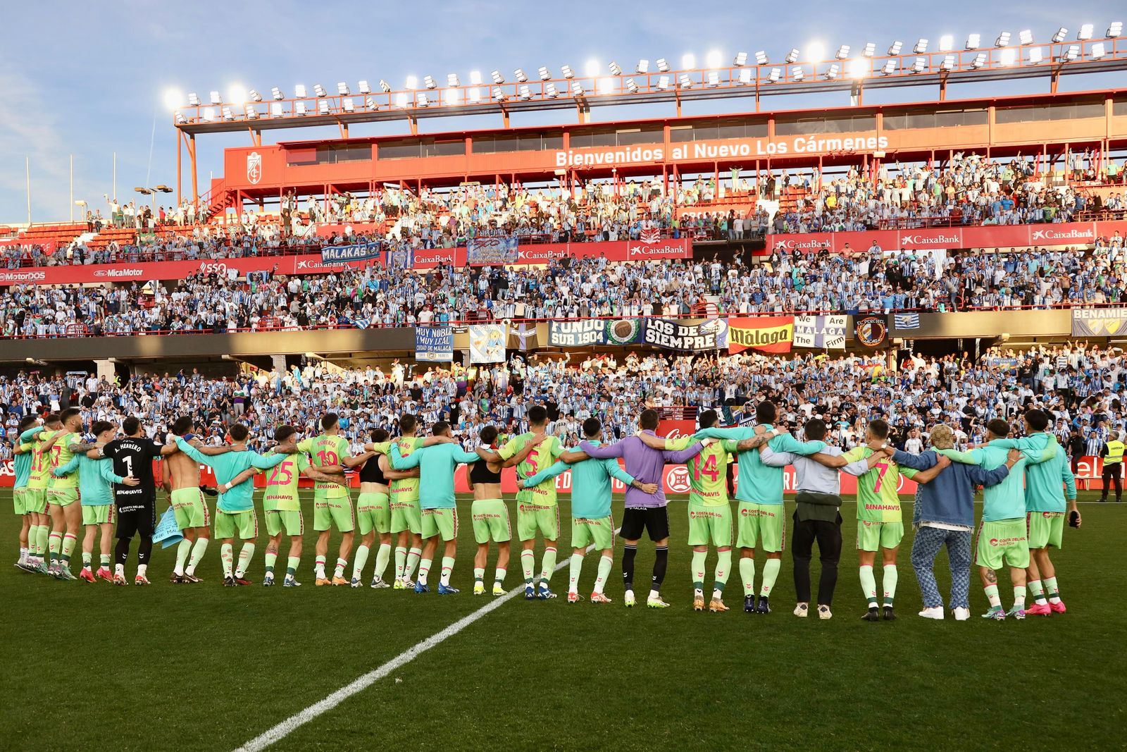 Las fotos del Recreativo Granada - Málaga CF