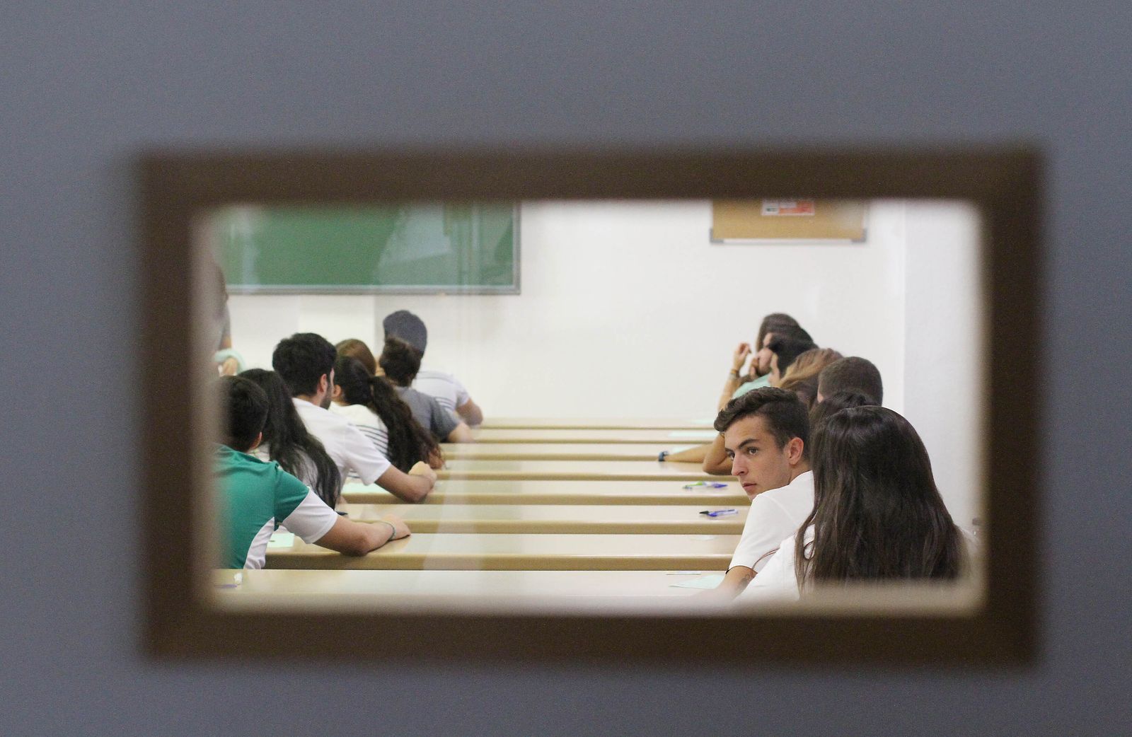 Aula de la Escuela Superior Técnica de Ingeniería de la US.