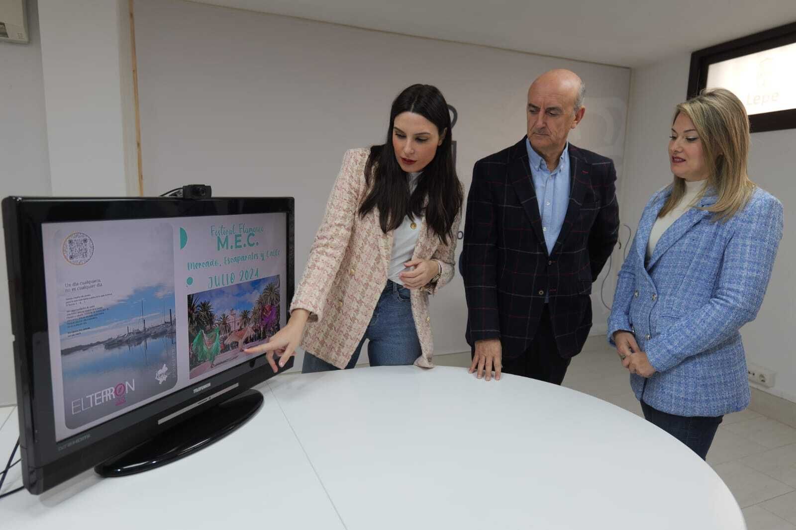 Presentación del proyecto en el Ayuntamiento de Lepe.
