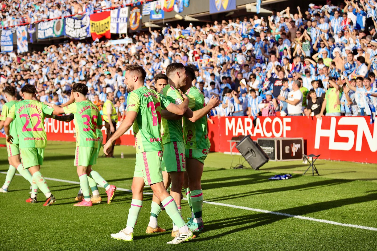 Las fotos del Recreativo Granada - Málaga CF