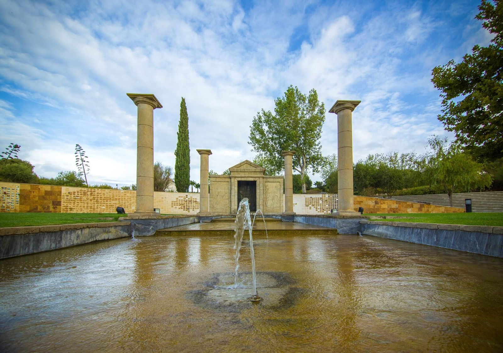 Una imagen del Cementerio Mancomunado, quien ha sido beneficiario de renovaciones energéticas