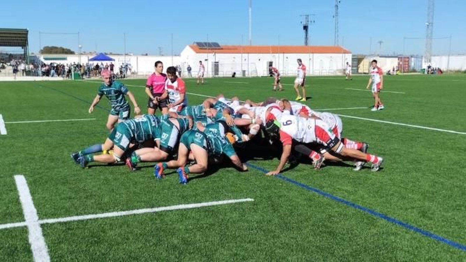 Jienenses y almerienses disputaron un buen encuentro en la jornada dominical.