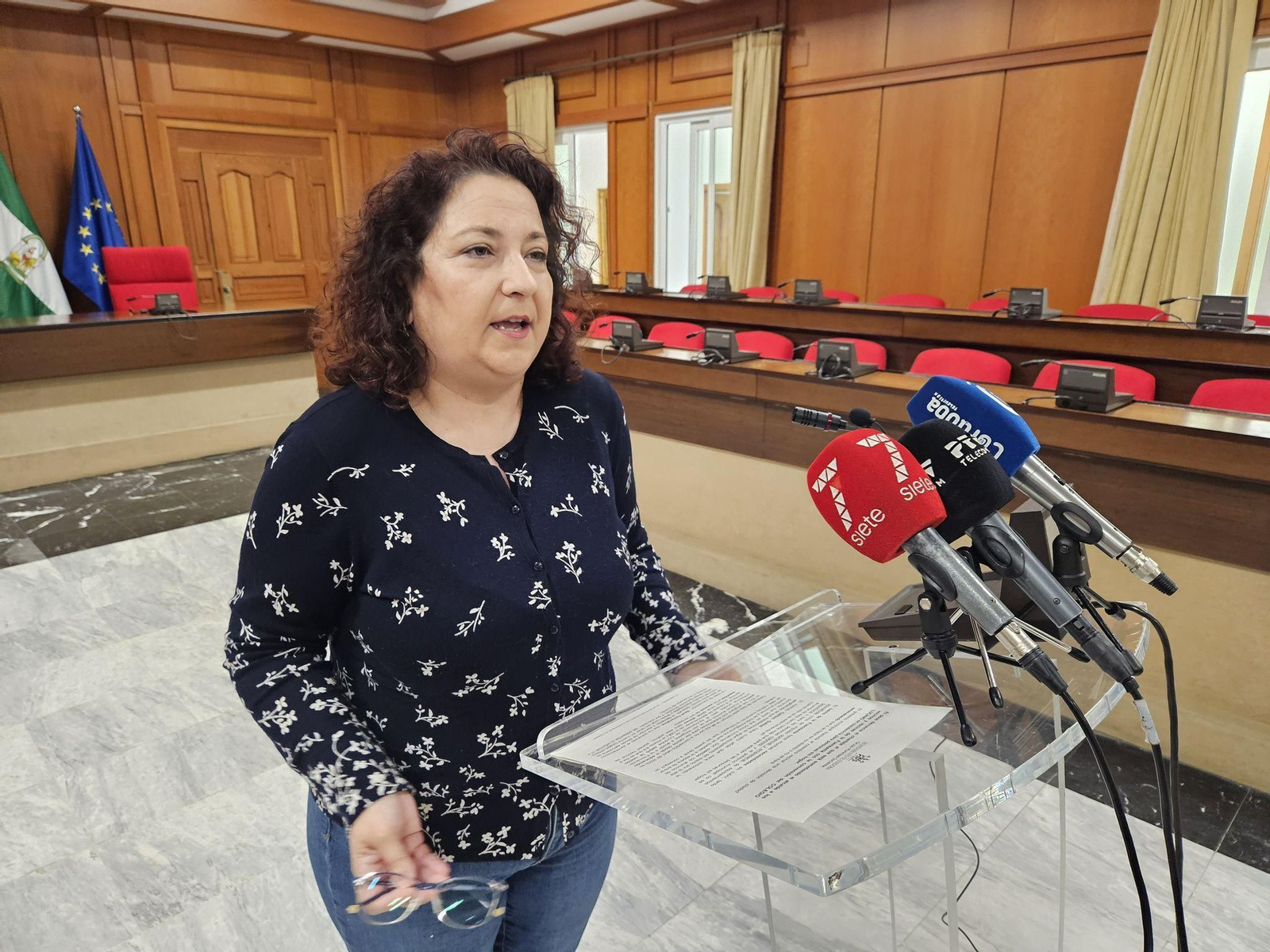 La edil del PSOE de Córdoba Alicia Moya.