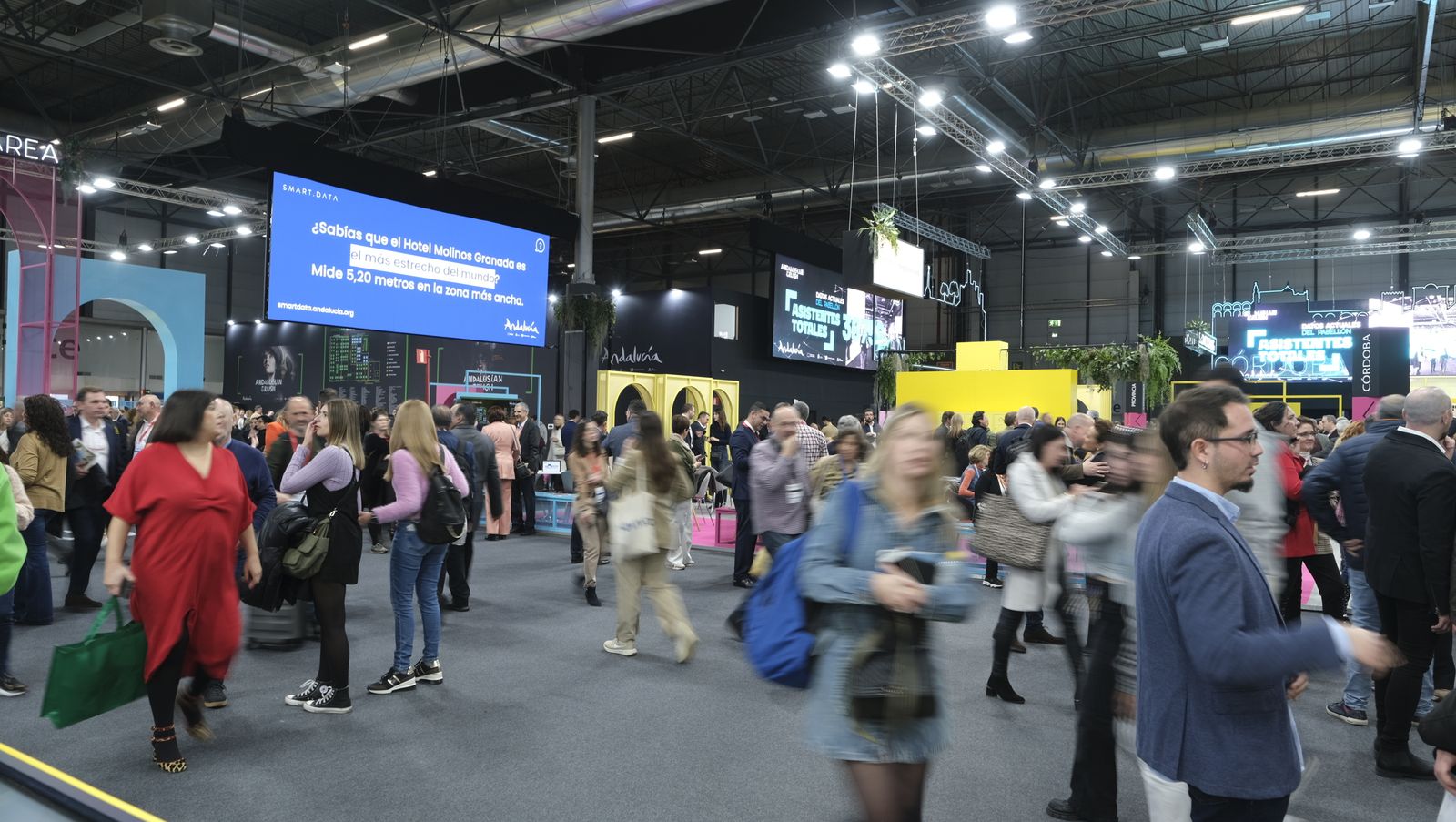 El pabellón de Andalucía en FITUR 2024, en imágenes