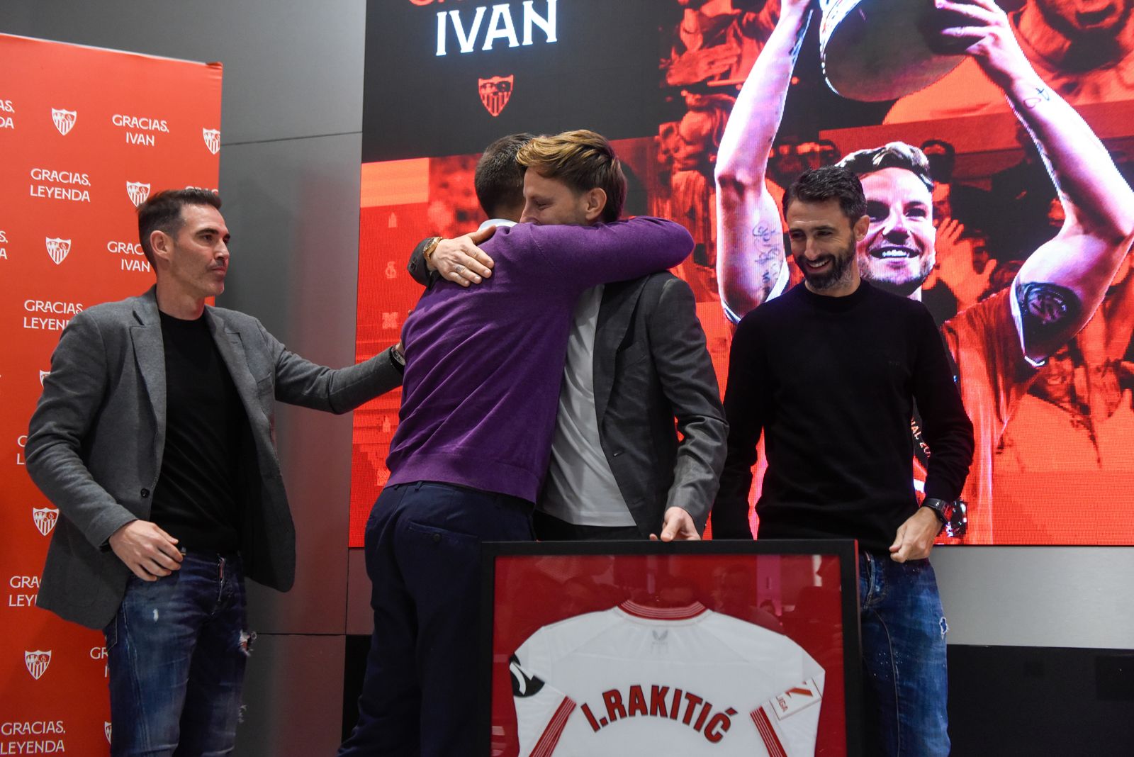 Despedida de Rakitic del Sevilla