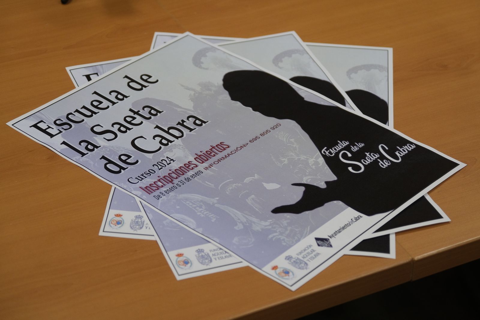 Carteles de la Escuela de la Saeta de Cabra.