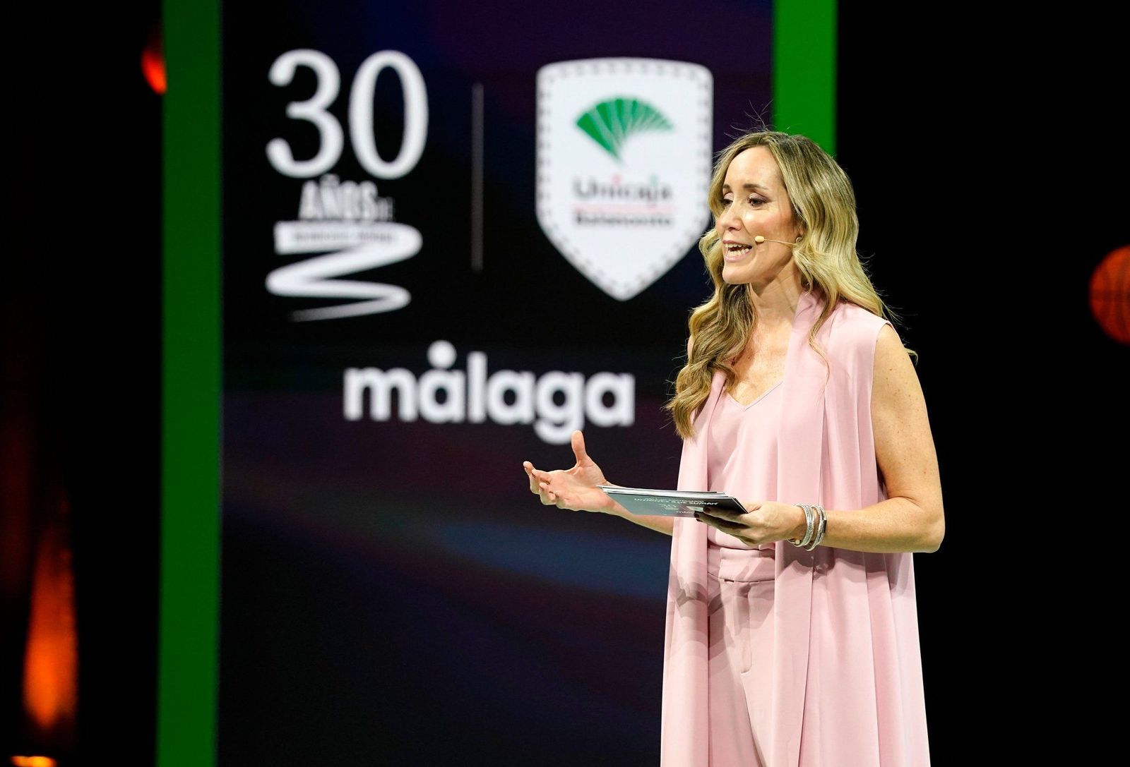 Marta Fernández, en un acto del Unicaja