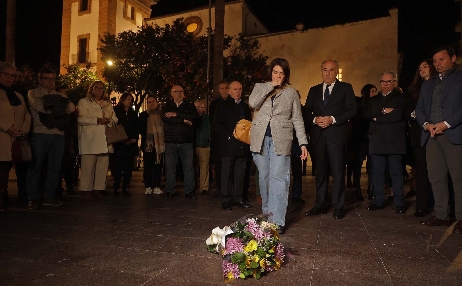 El homenaje a Diego Valencia en el primer aniversario de su asesinato a manos de Yassine Kanjaa, en imágenes