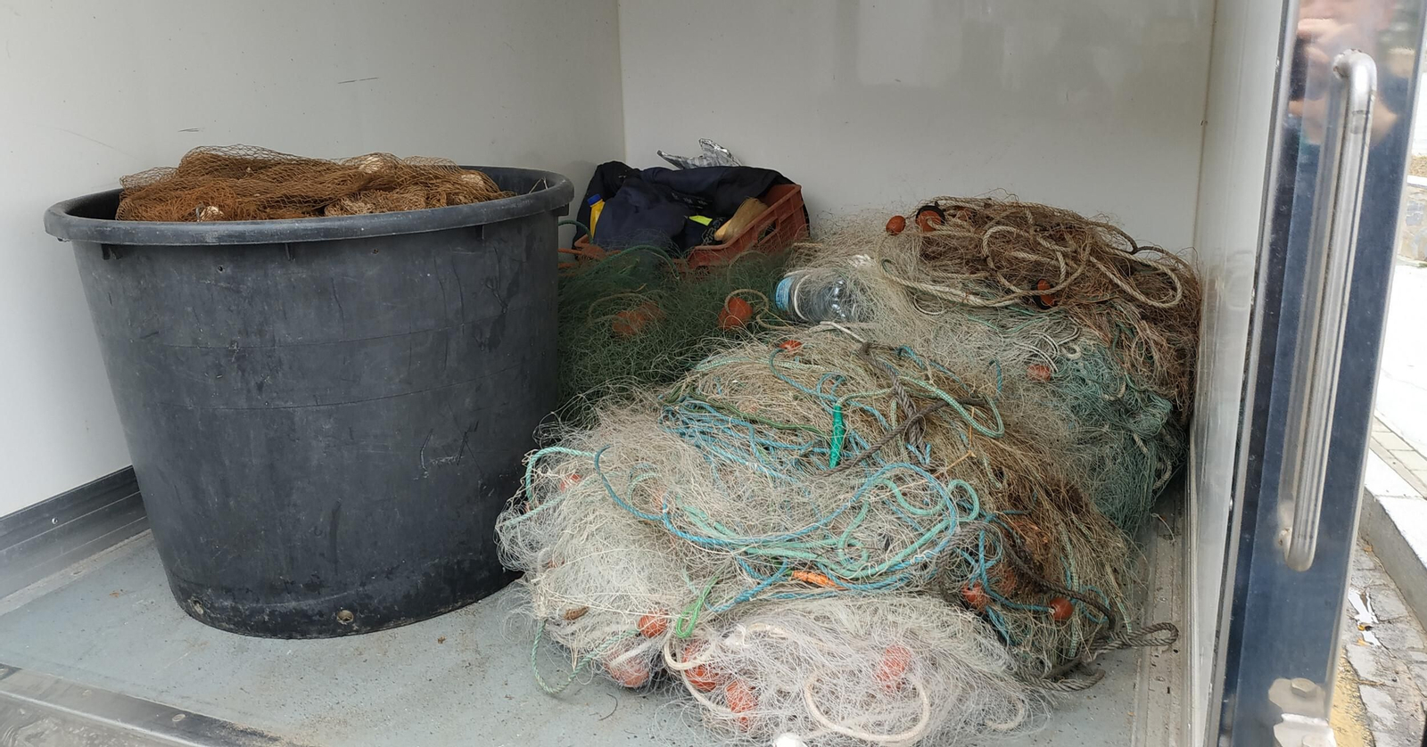 Artes de pesca incautadas en las últimas fechas