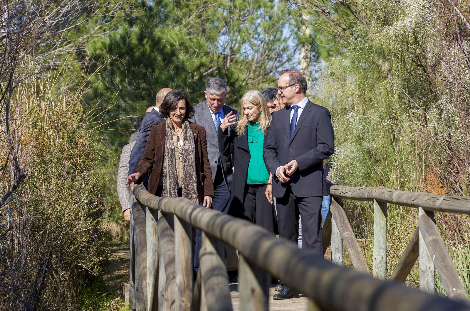 Visita a la laguna de Palos de la Frontera.