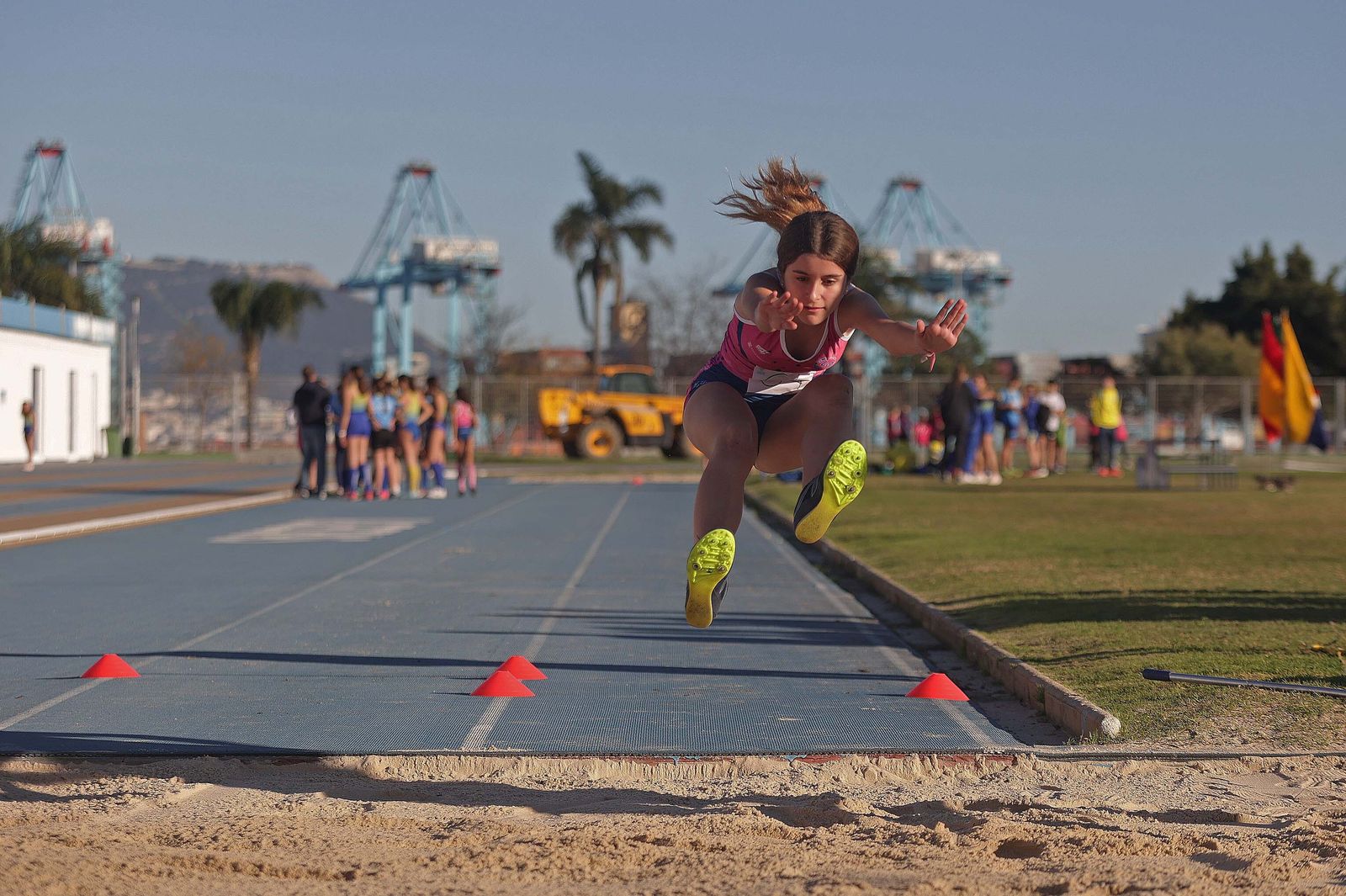 Fotos de la final de los Juegos Municipales de Atletismo en Algeciras