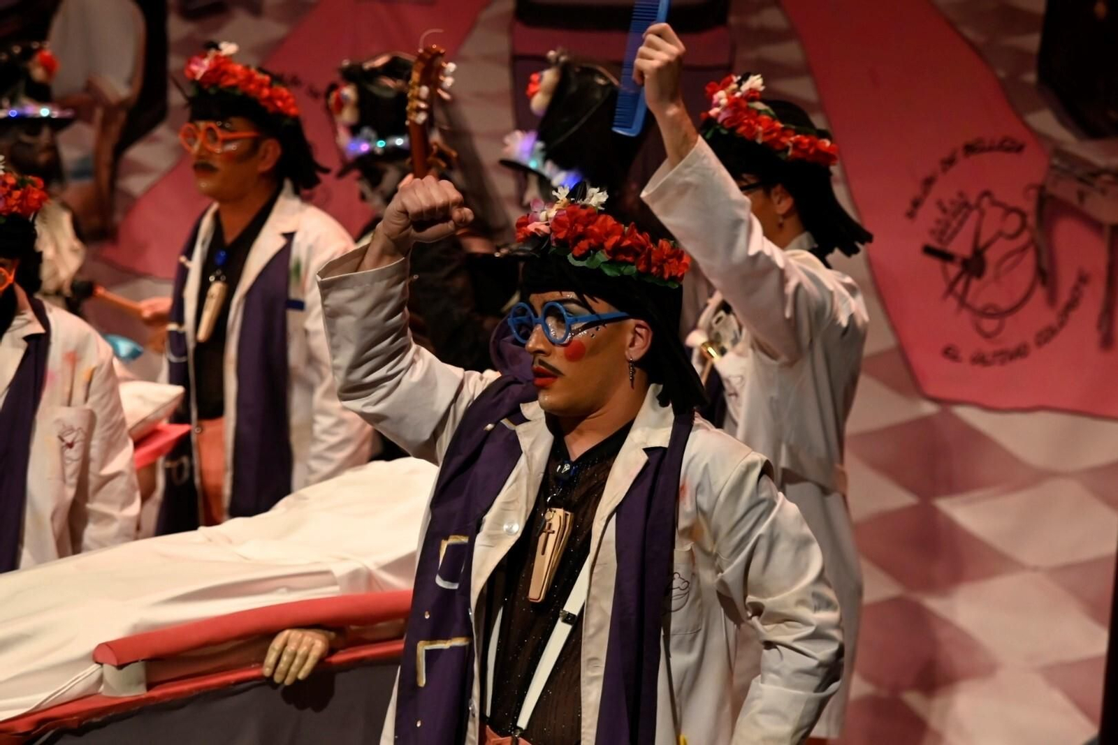 La segunda semifinal del Concurso de Agrupaciones del Carnaval de Córdoba, en imágenes