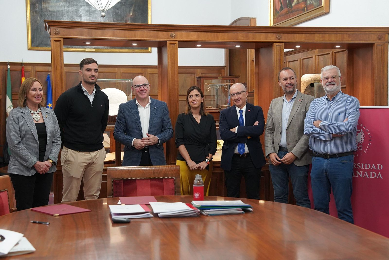 Imagen de la firma para la creación de la Cátedra X-ELIO en la Villa Romana Cortijo del Canal