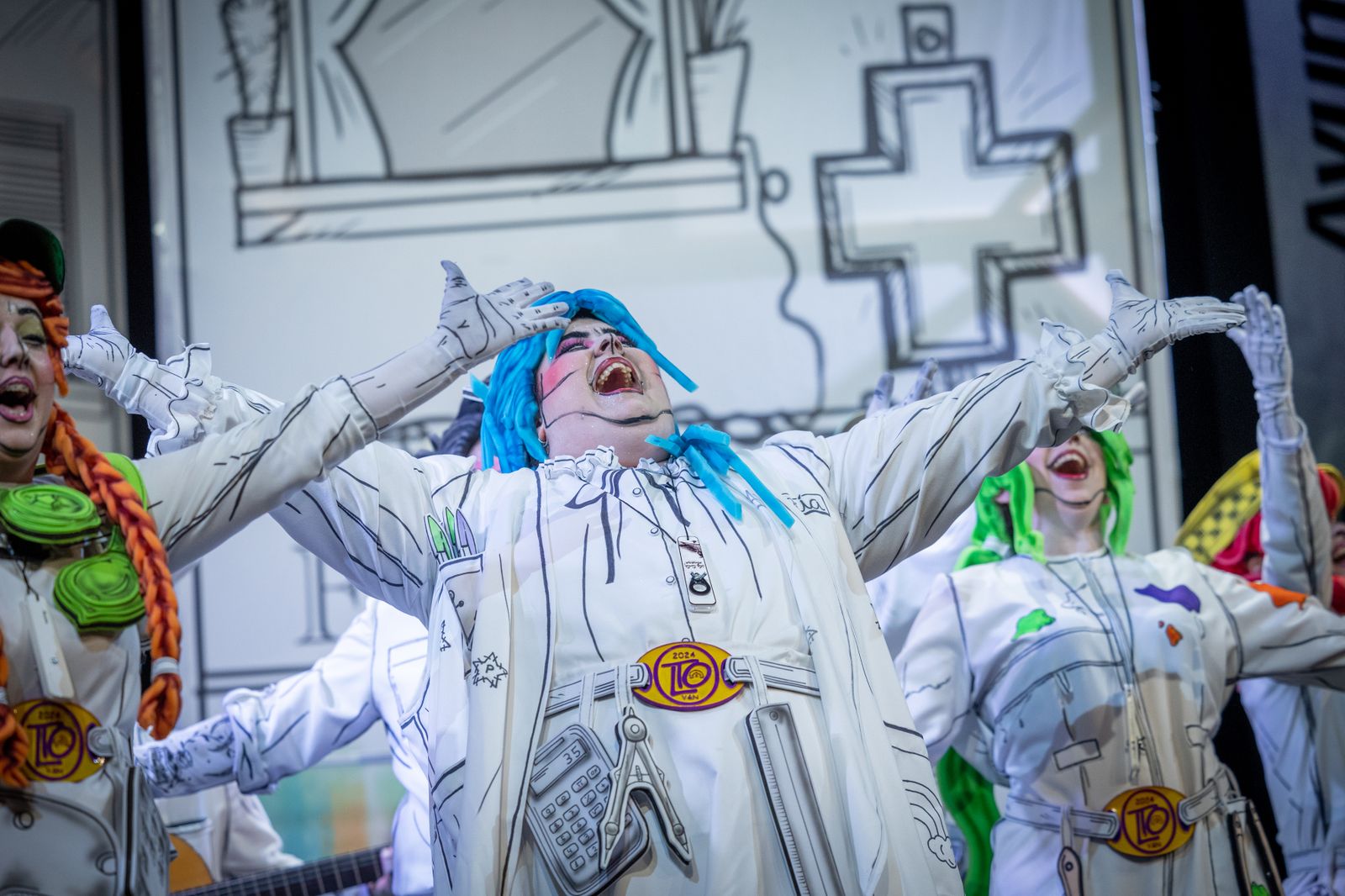 Comparsa 'La tinta obrera'