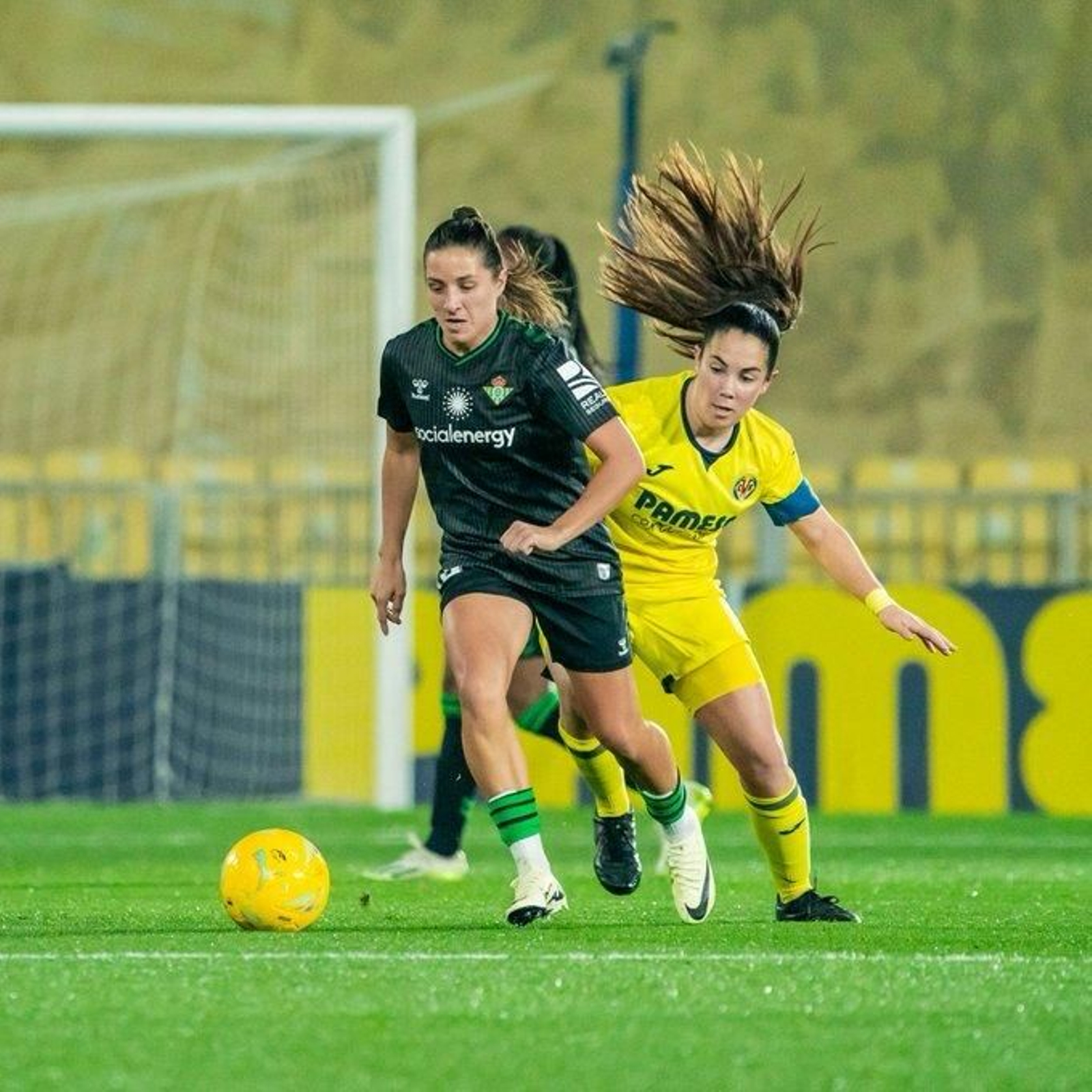 Lance del partido jugado en Villarreal.