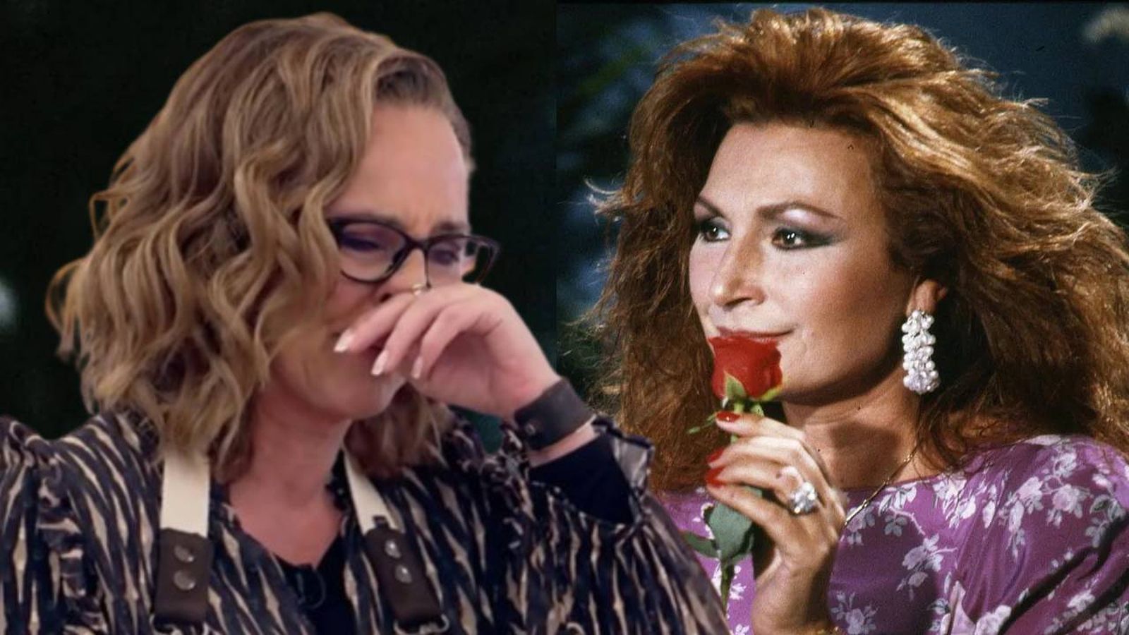 El peor momento de Rocío Carrasco en televisión al recordar a Rocío Jurado y Pedro Carrasco