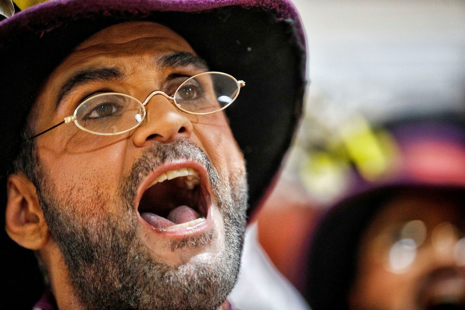 Comparsa 'El paseíto' en camerinos.