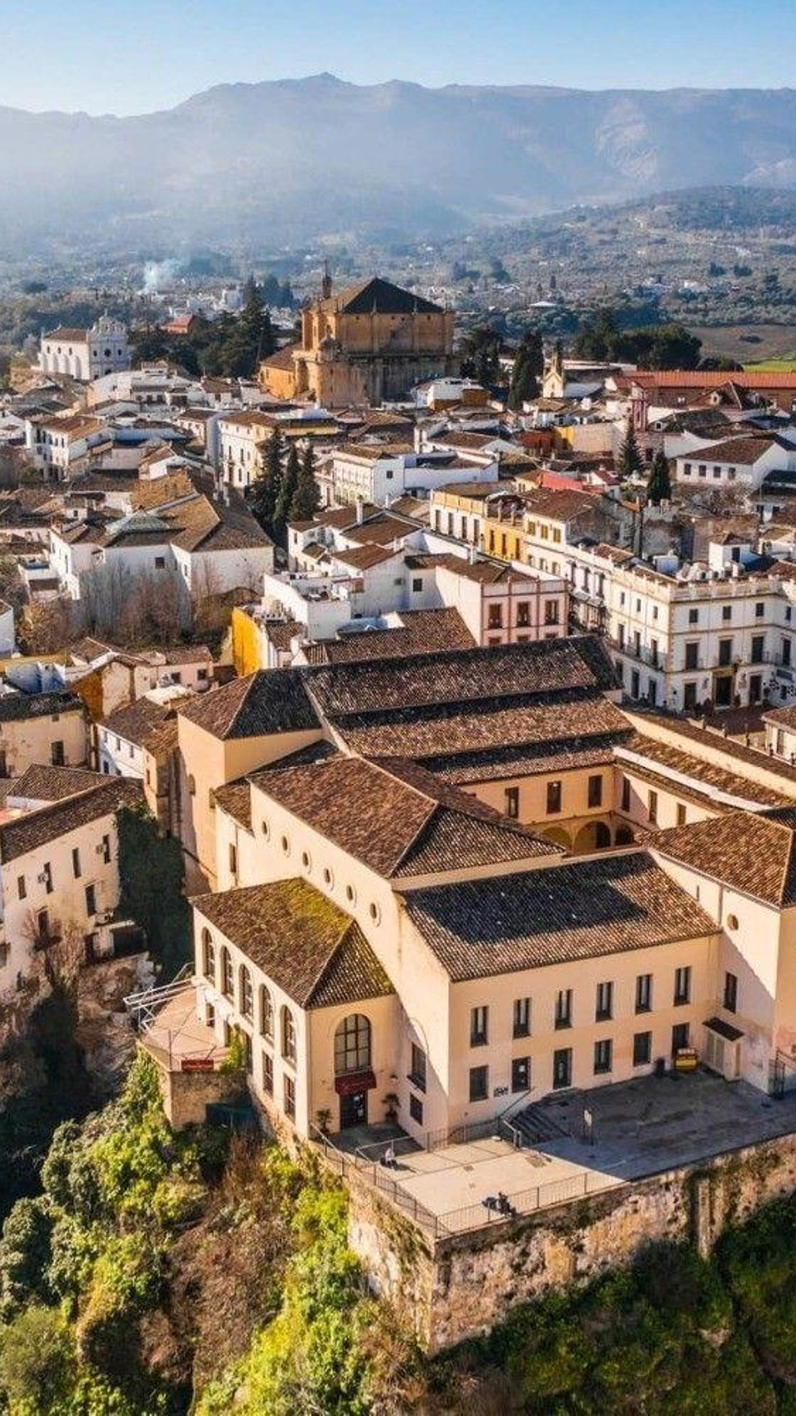 Ronda, desde el cielo.