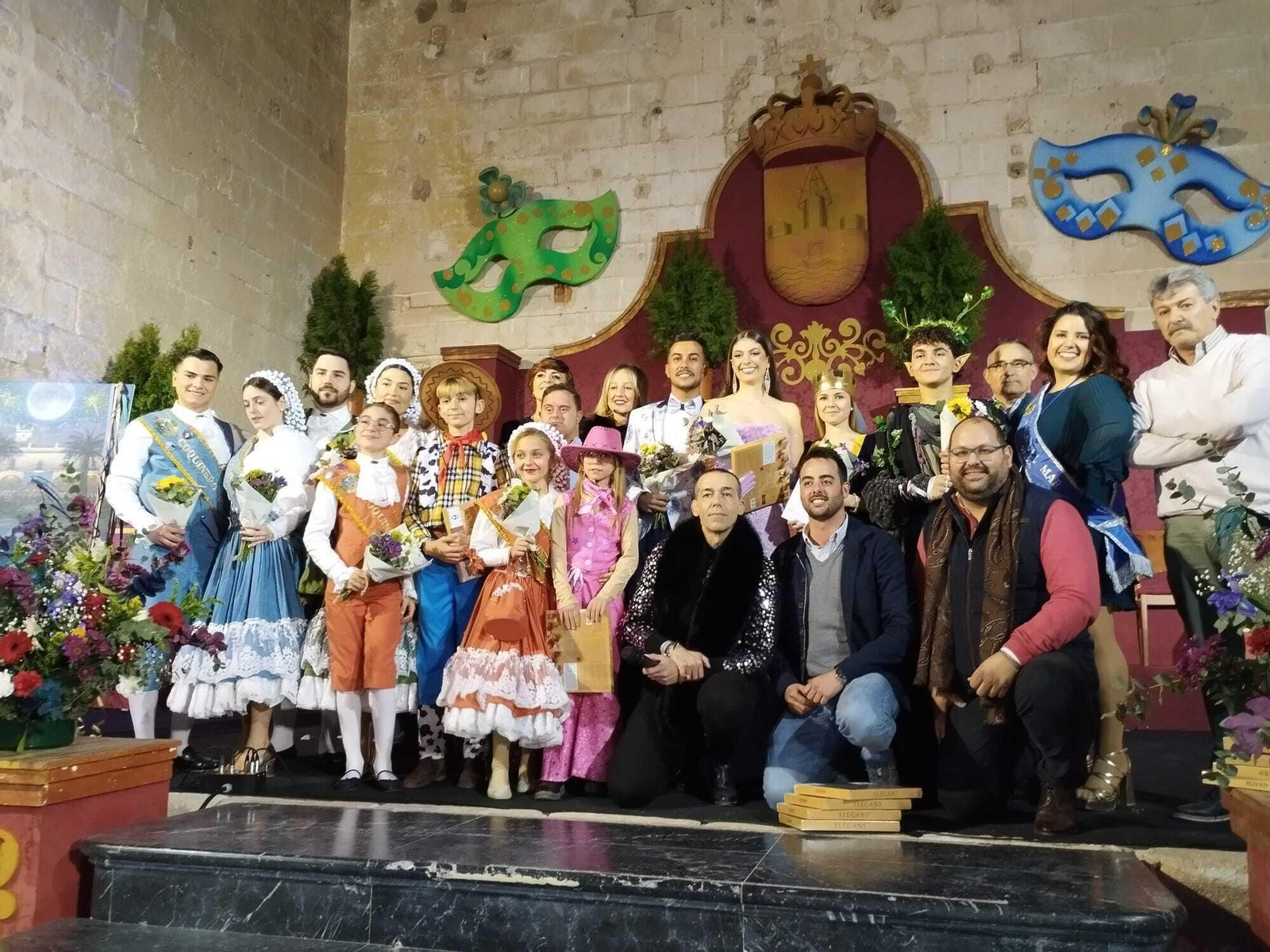 Una imagen de las coquineras y coquineros, con los concejales y técnicos municipales.