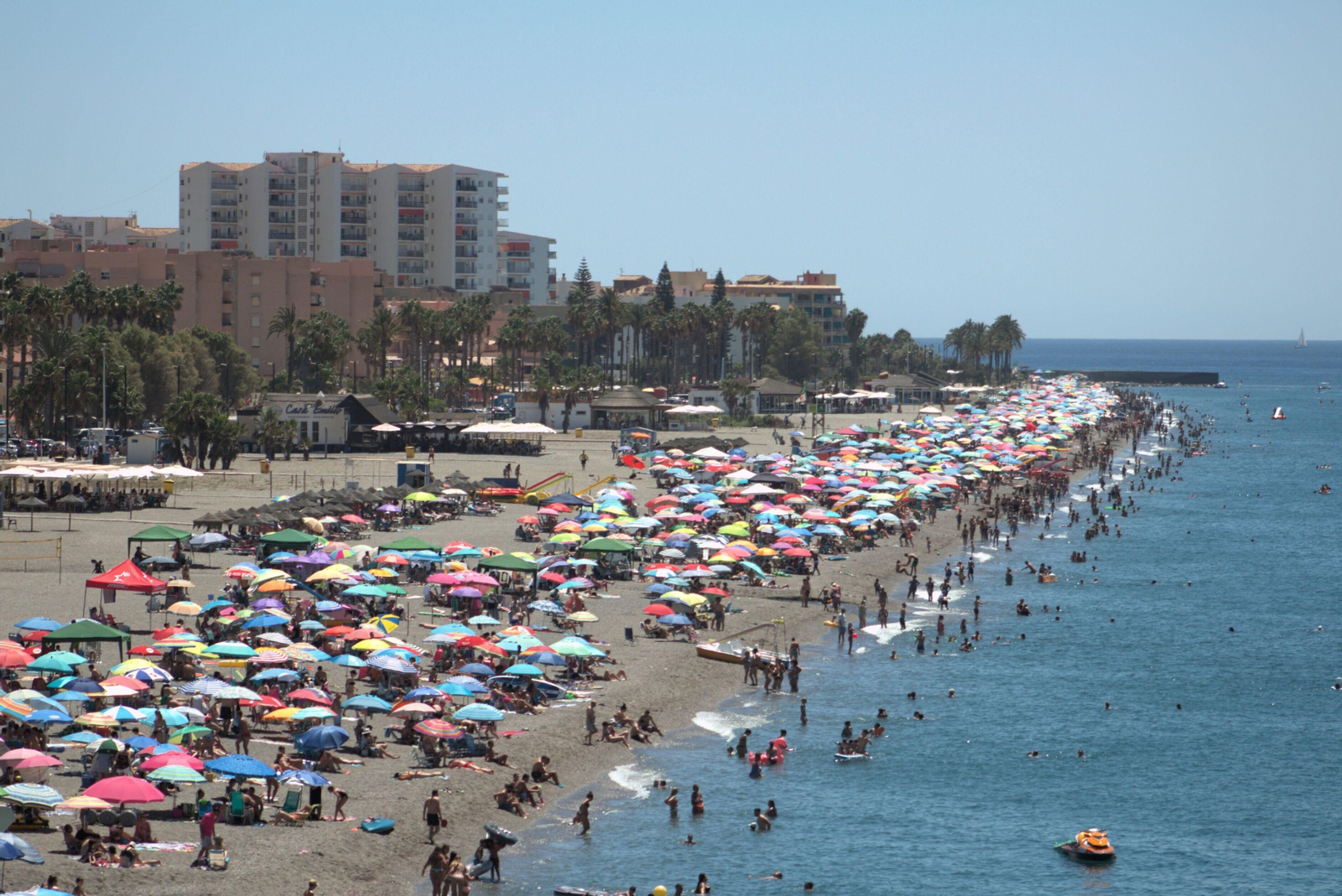 Imagen de archivo de la playa de Salobreña