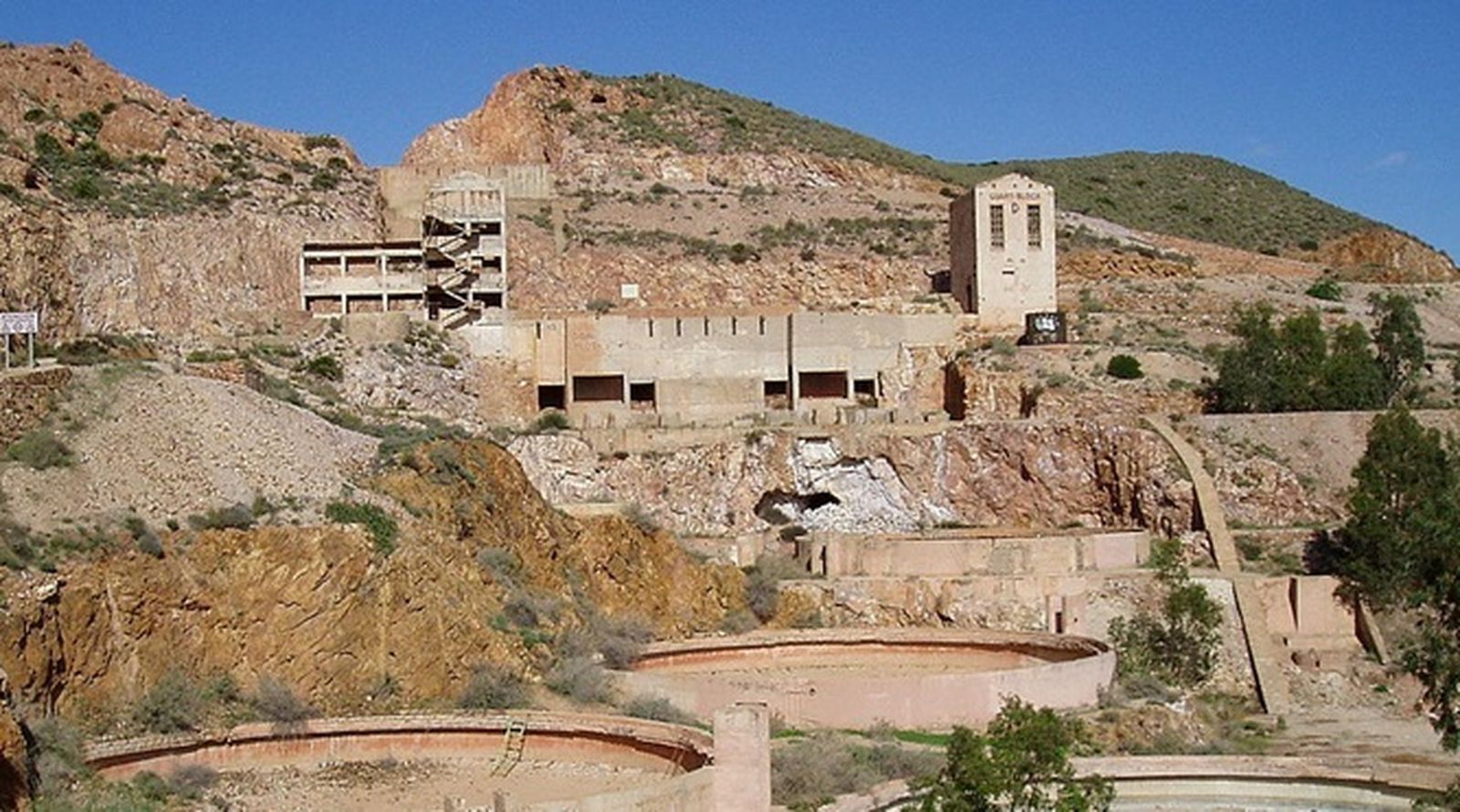 Vista de las Minas de Rodalquilar