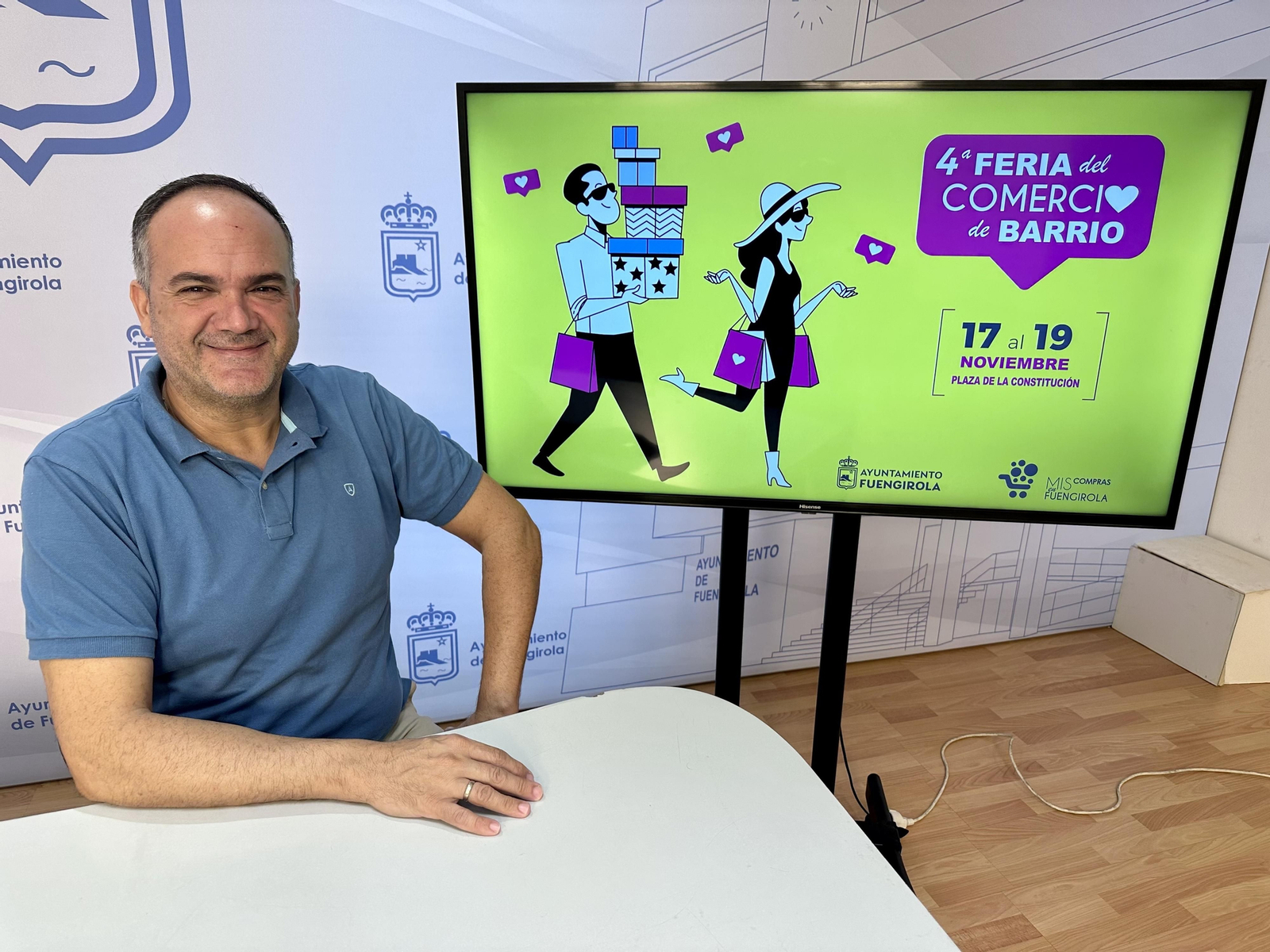 El concejal de Comercio, Francisco Javier García Lara.