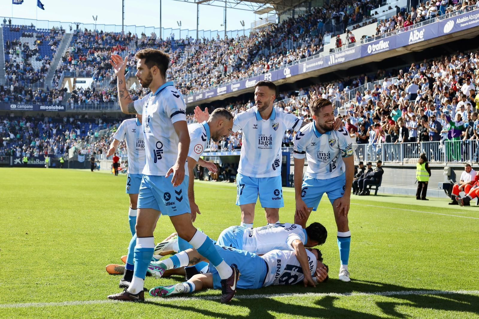 El Málaga CF - Atlético Baleares, en fotos