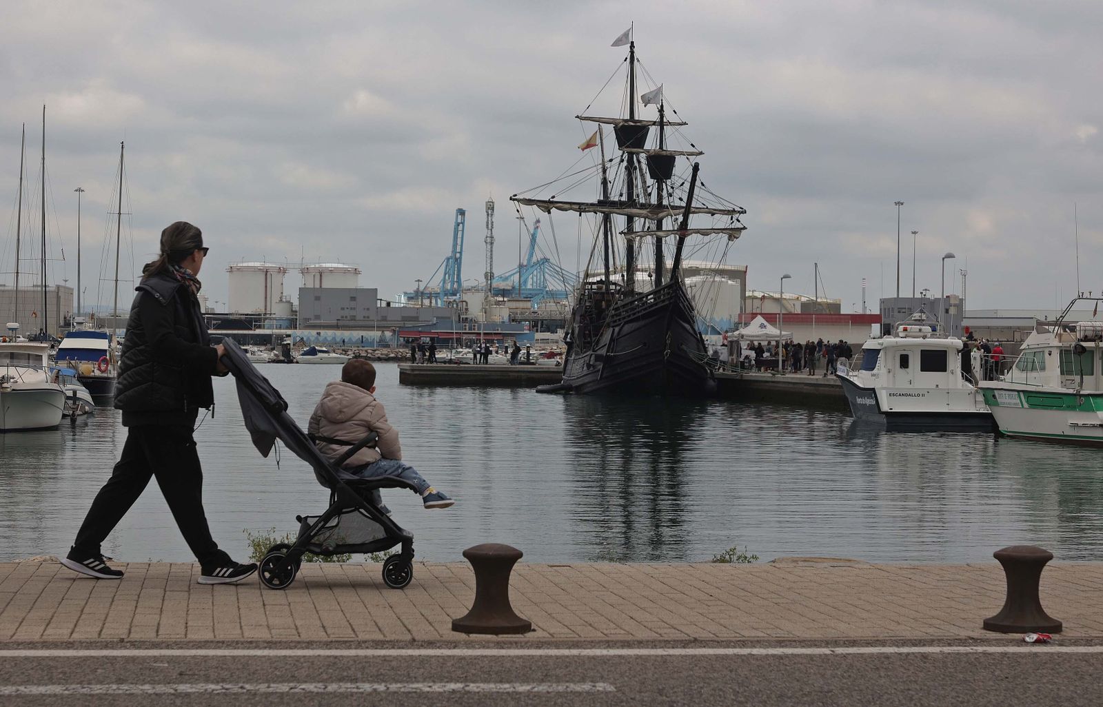Fotos de la Nao Victoria en Algeciras
