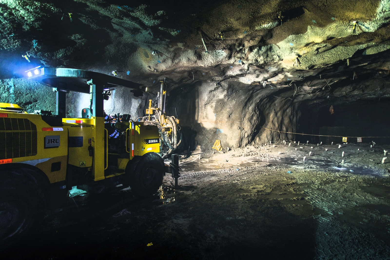 Explotación minera.