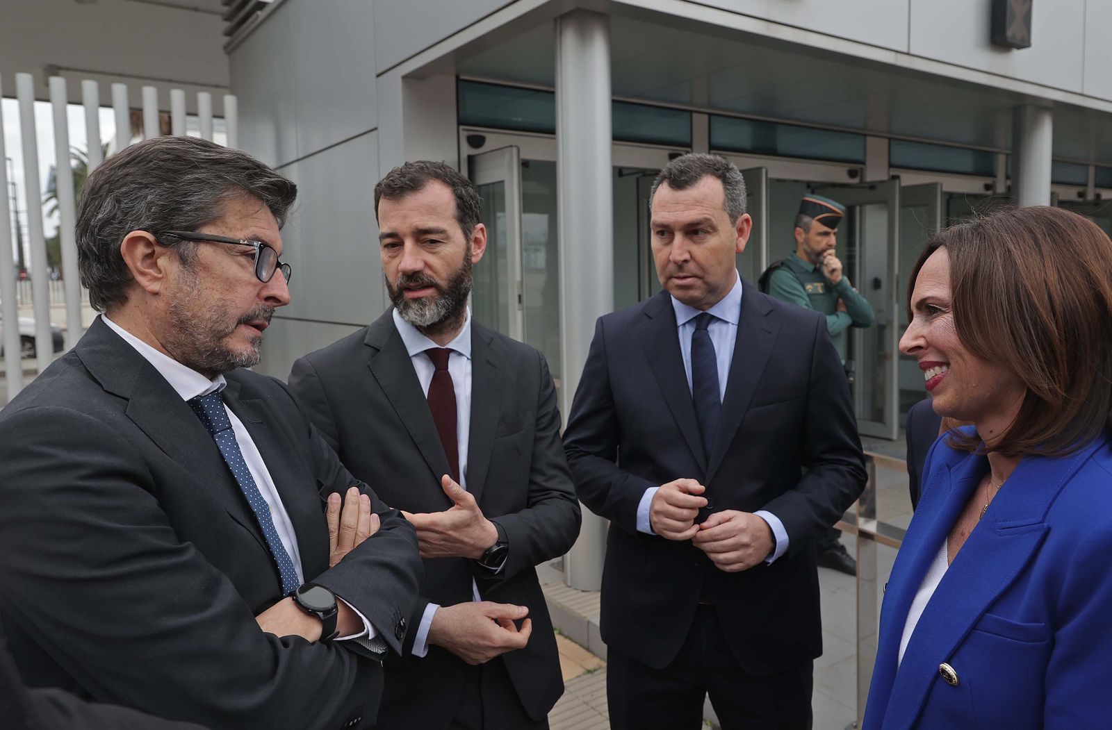 Fotos de la jornada de trabajo del ministro de Transportes en el Puerto de Algeciras