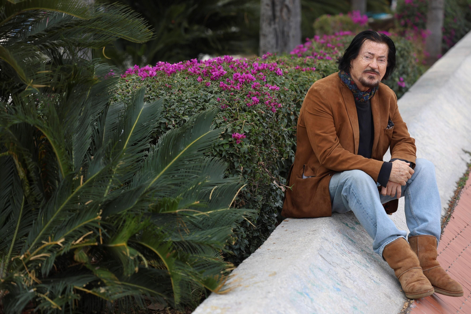 Ginés Serrán, este lunes en Málaga.