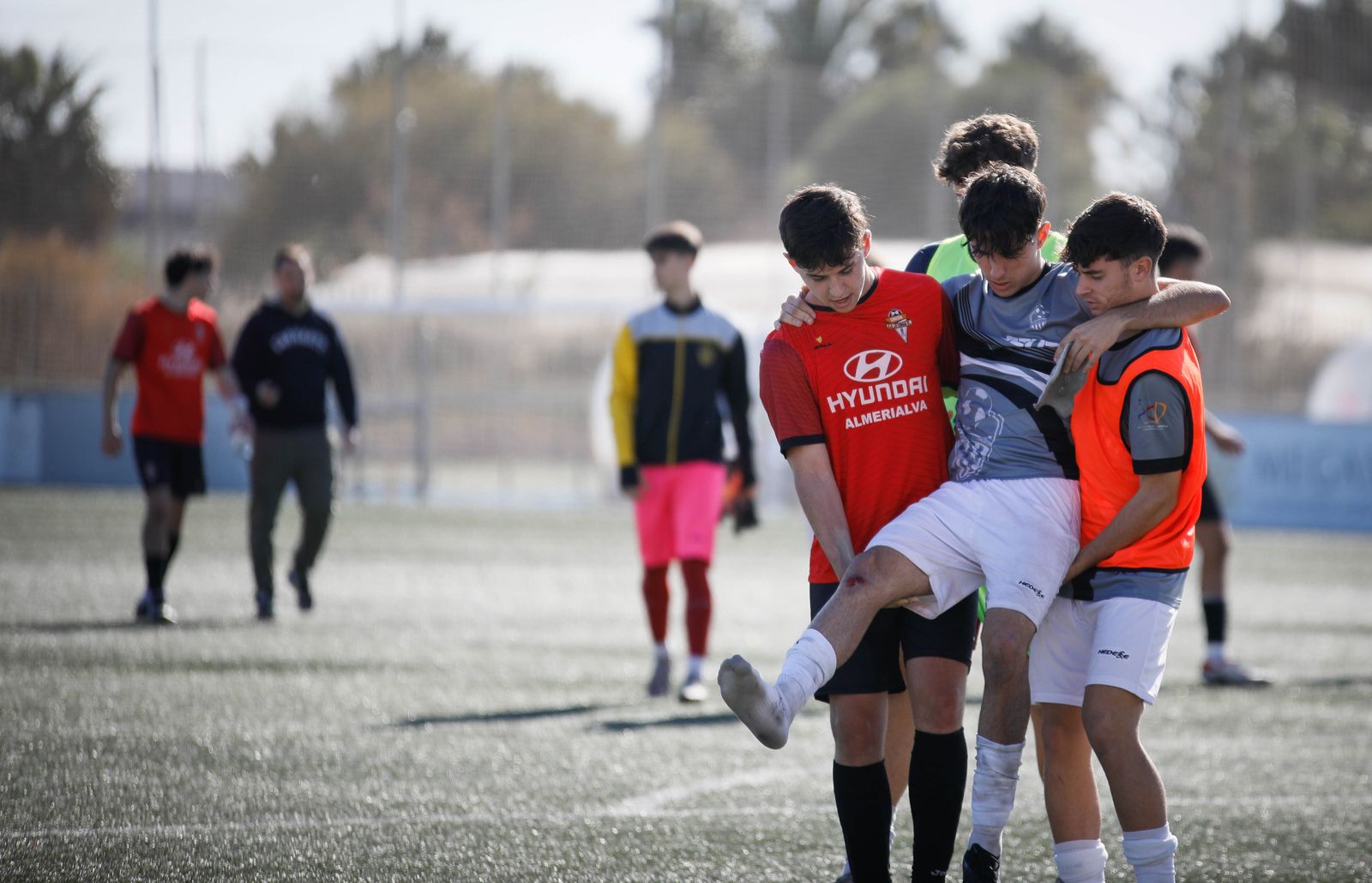 Imágenes del partido entre la Cañada y el Sporting Atlético