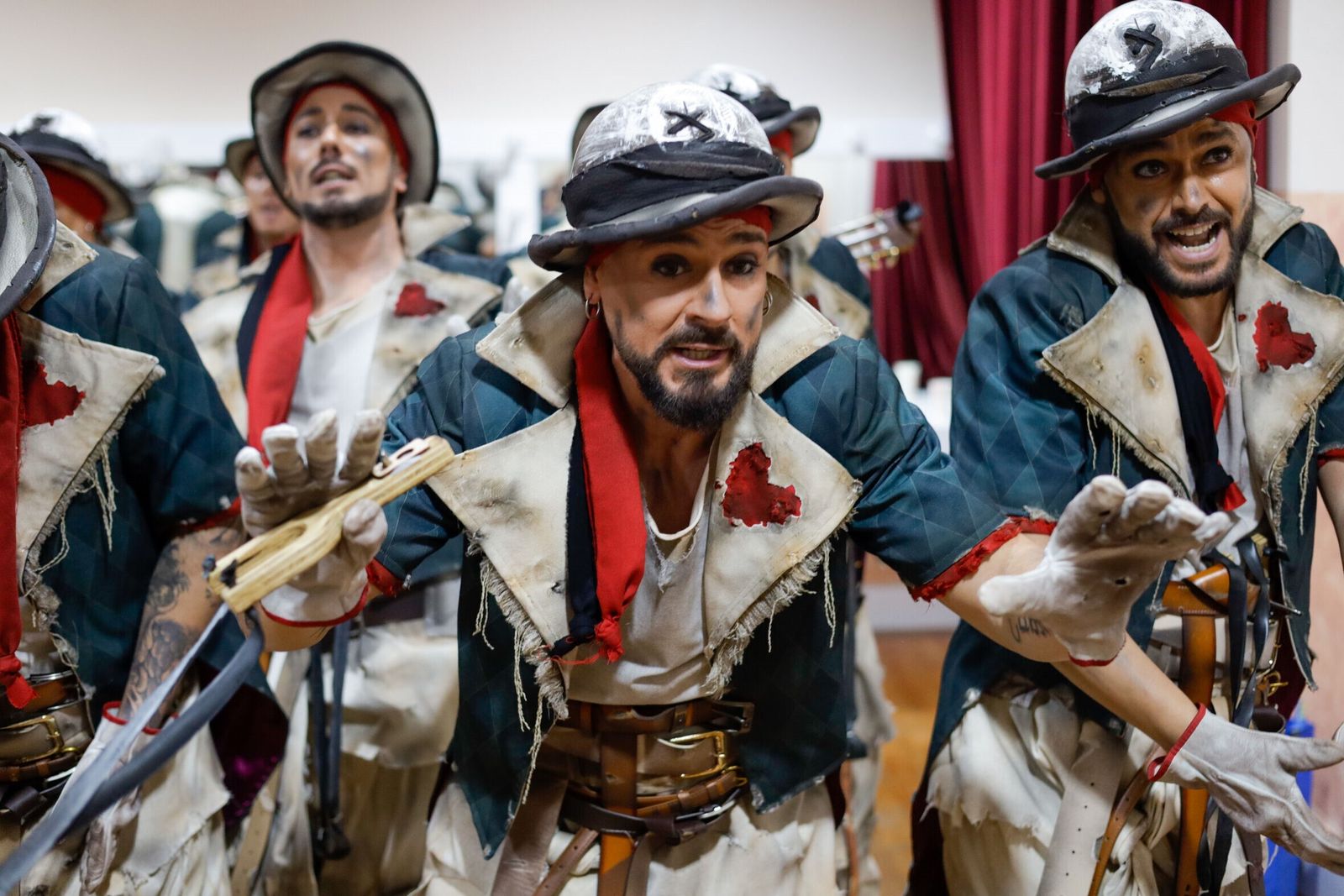 Comparsa 'Los sacrificaos'