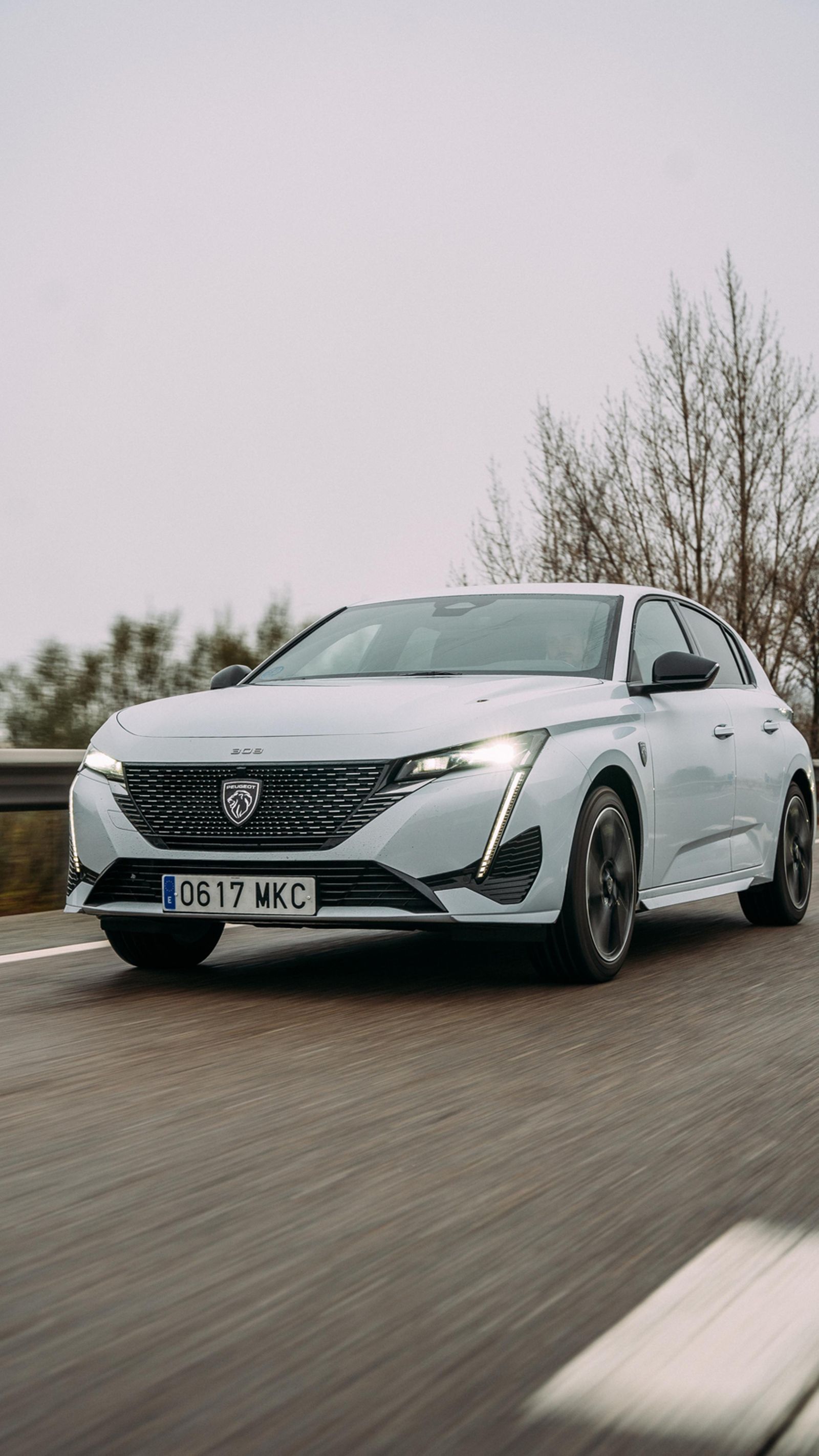 El E-308 emplea la misma plataforma que las versiones térmicas, la EMP2, como en el Opel Astra. El resto de eléctricos de Stellanis recurren a la e-CMP.