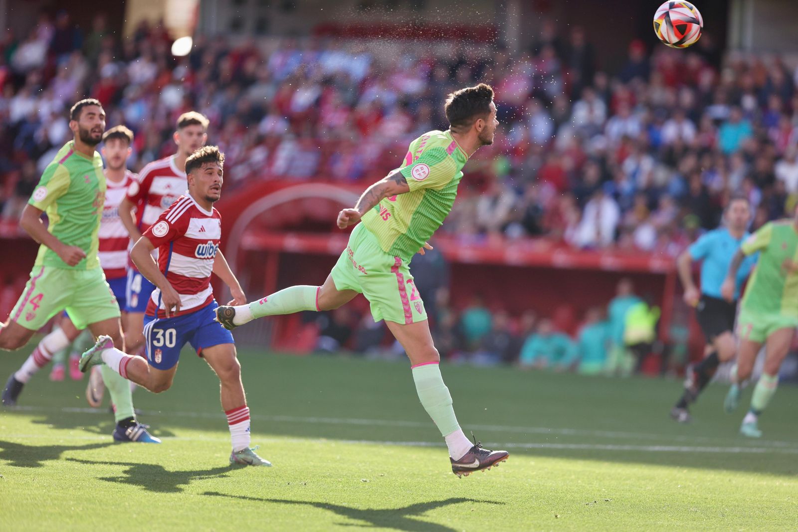 Las fotos del Recreativo Granada - Málaga CF