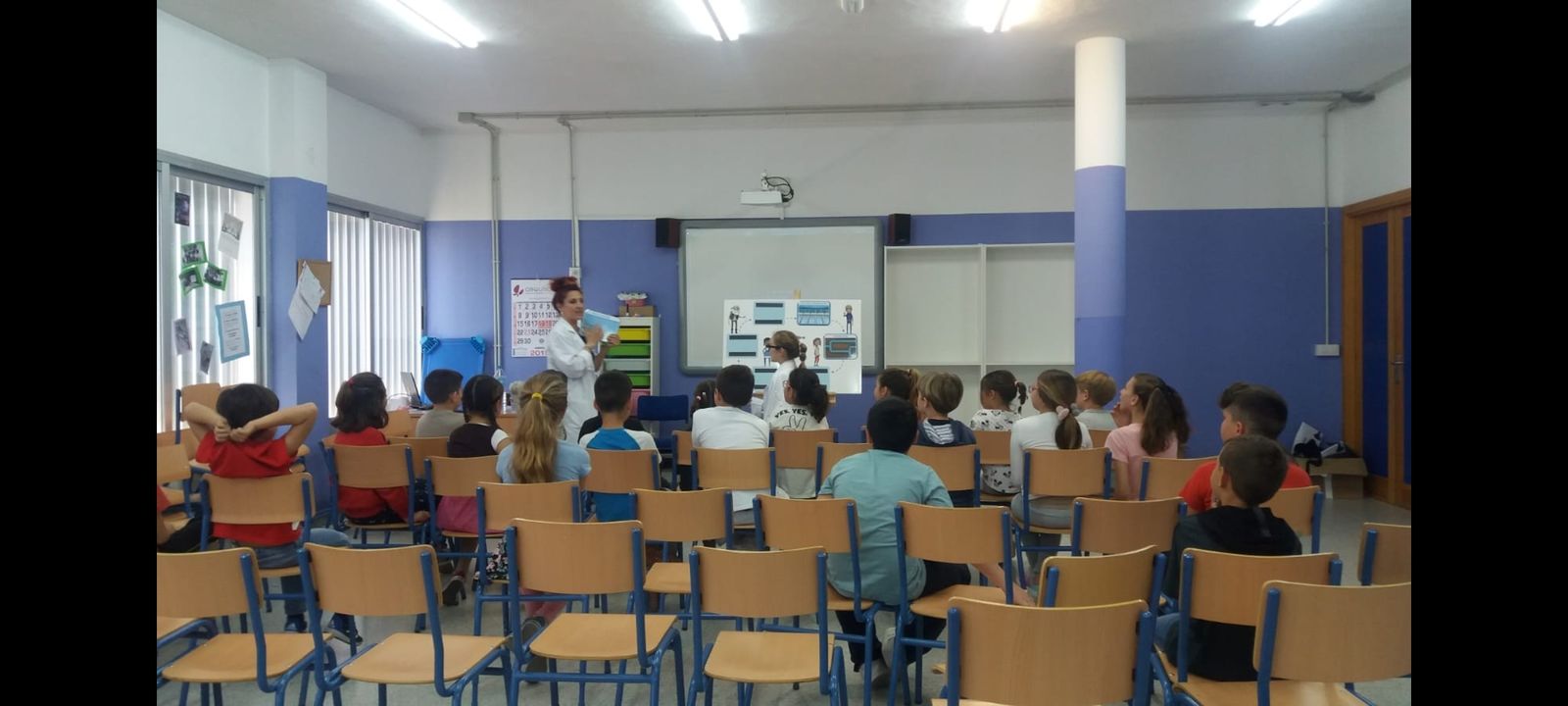 Taller con alumnos desarrollado por el Día Mundial de la Educación Ambiental.