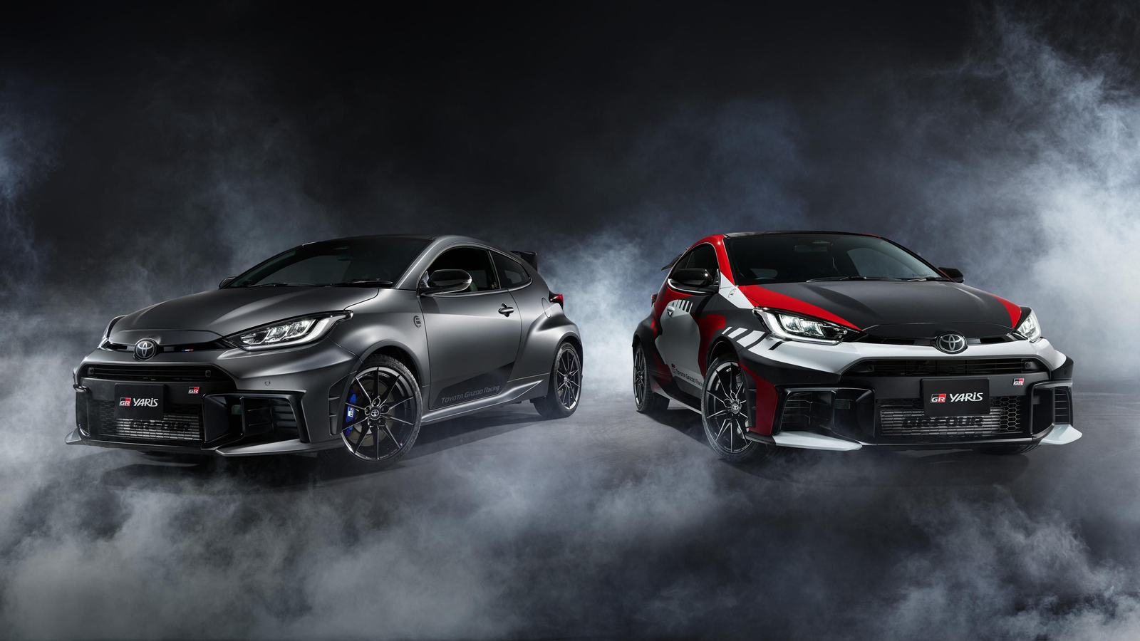 Toyota presenta dos ediciones limitadas del GR Yaris inspiradas en su pilotos del WRC