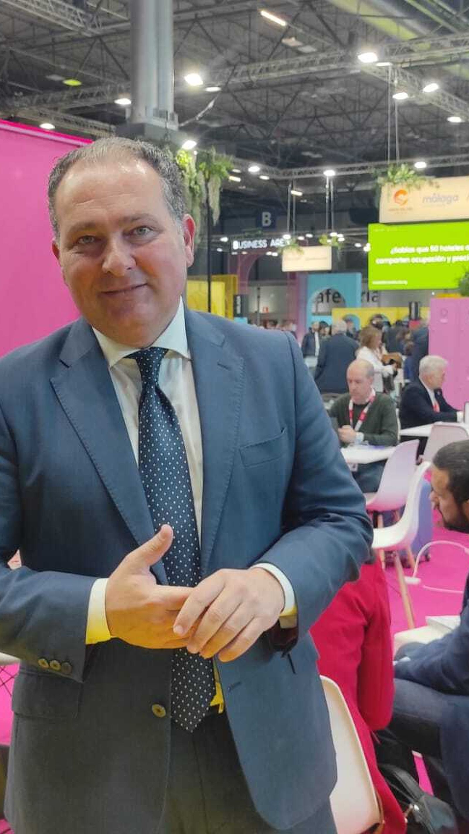 David Toscano, presidente de la Diputación de Huelva