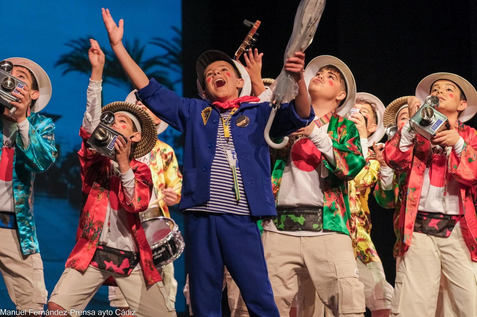 La chirigota 'Tochiko Mikay'