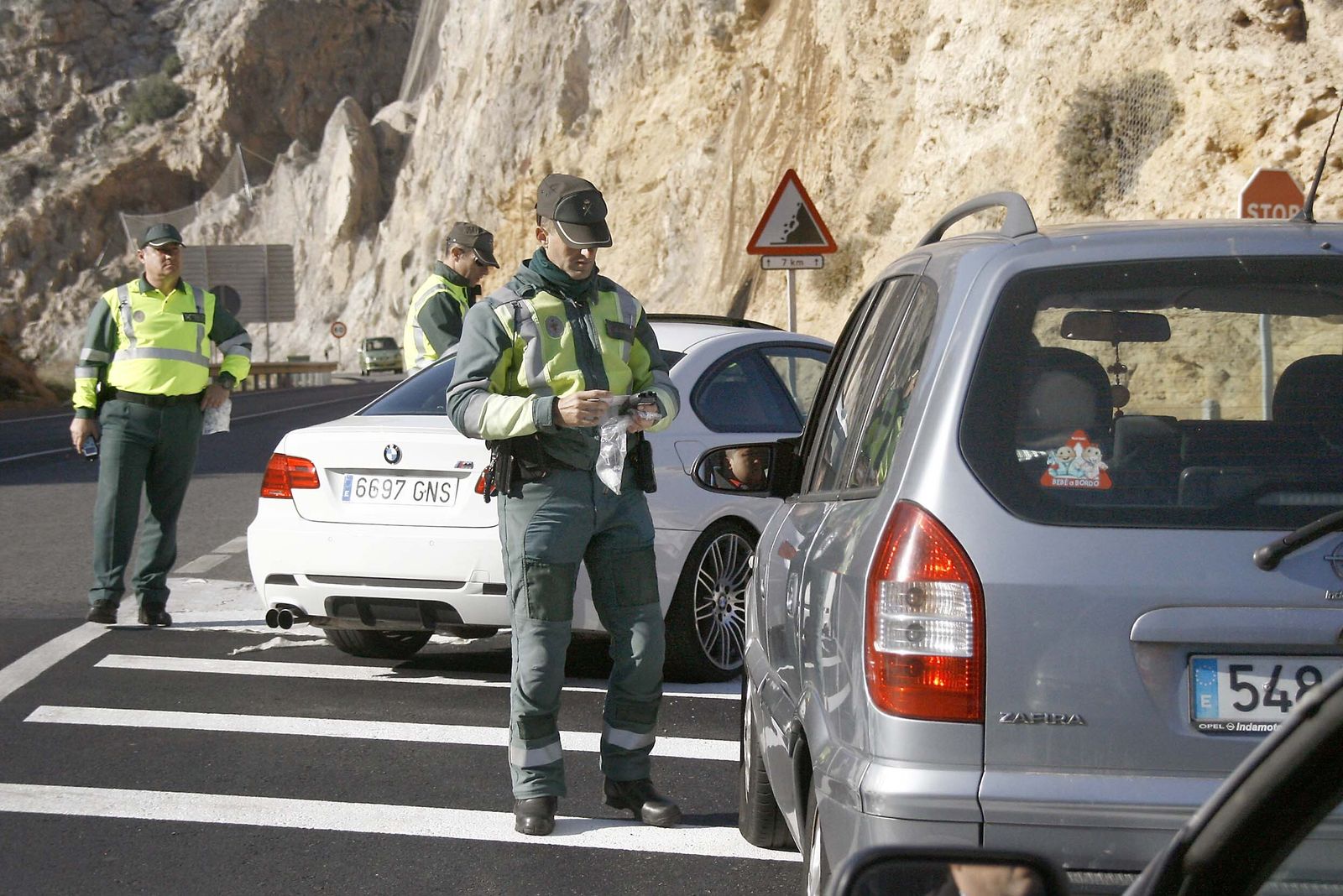 Control de alcoholemia.