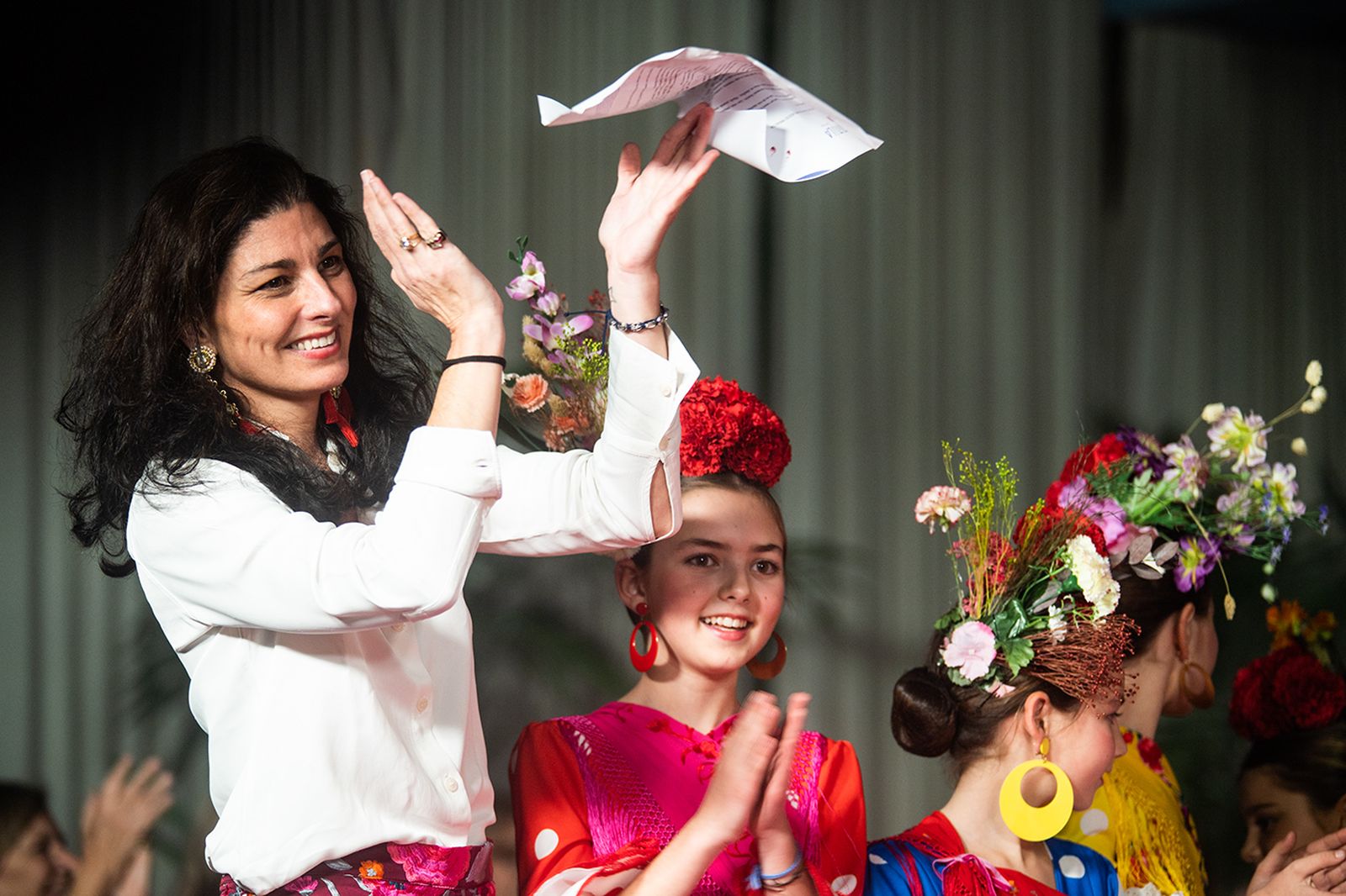 El desfile infantil de moda flamenca de Rocío Peralta, todas las fotos