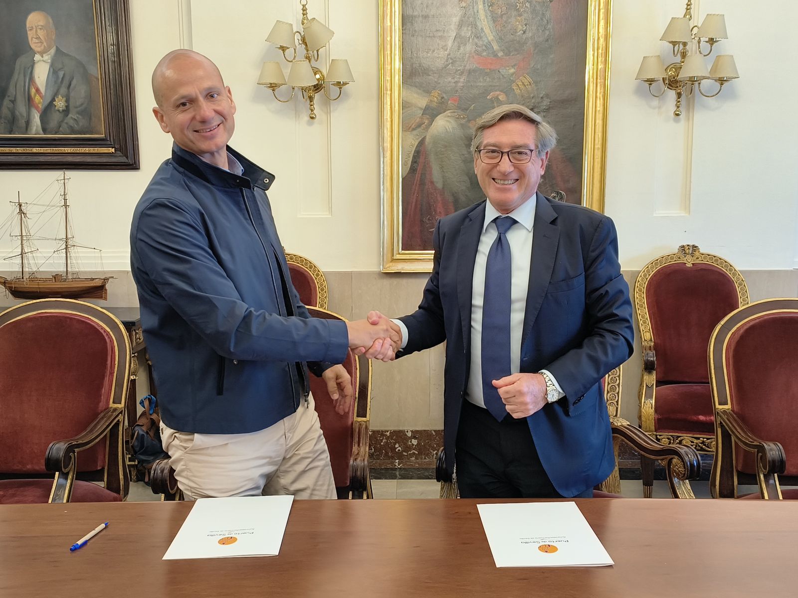 El Puerto de Sevilla reutilizará el sedimento del dragado del Guadalquivir para innovaciones bioclimáticas