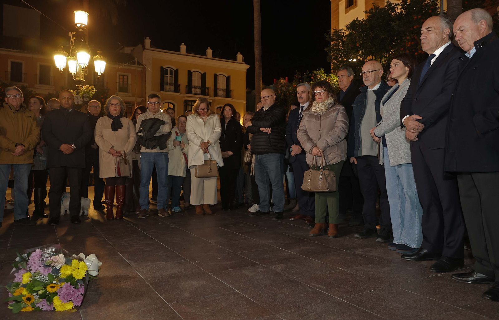 El homenaje a Diego Valencia en el primer aniversario de su asesinato a manos de Yassine Kanjaa, en imágenes