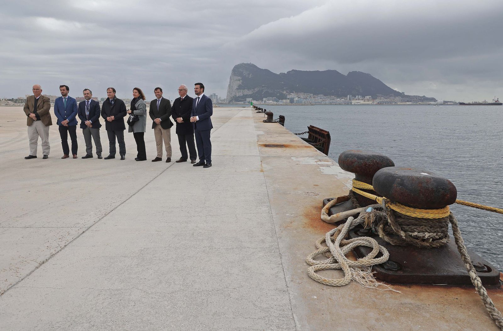 La visita de Carmen Crespo a la Autoridad Portuaria de la Bahía de Algeciras, en imágenes