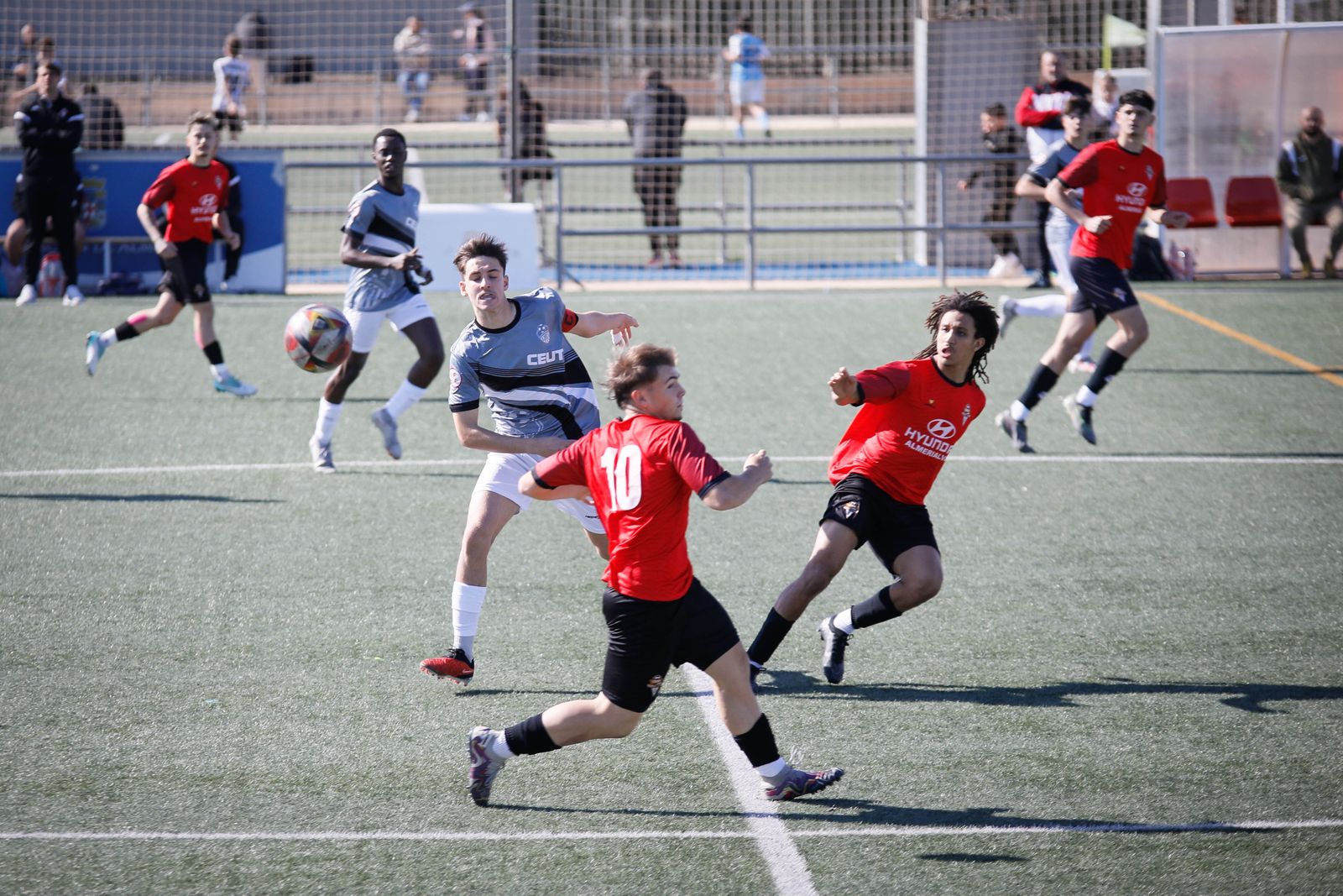 Imágenes del partido entre la Cañada y el Sporting Atlético