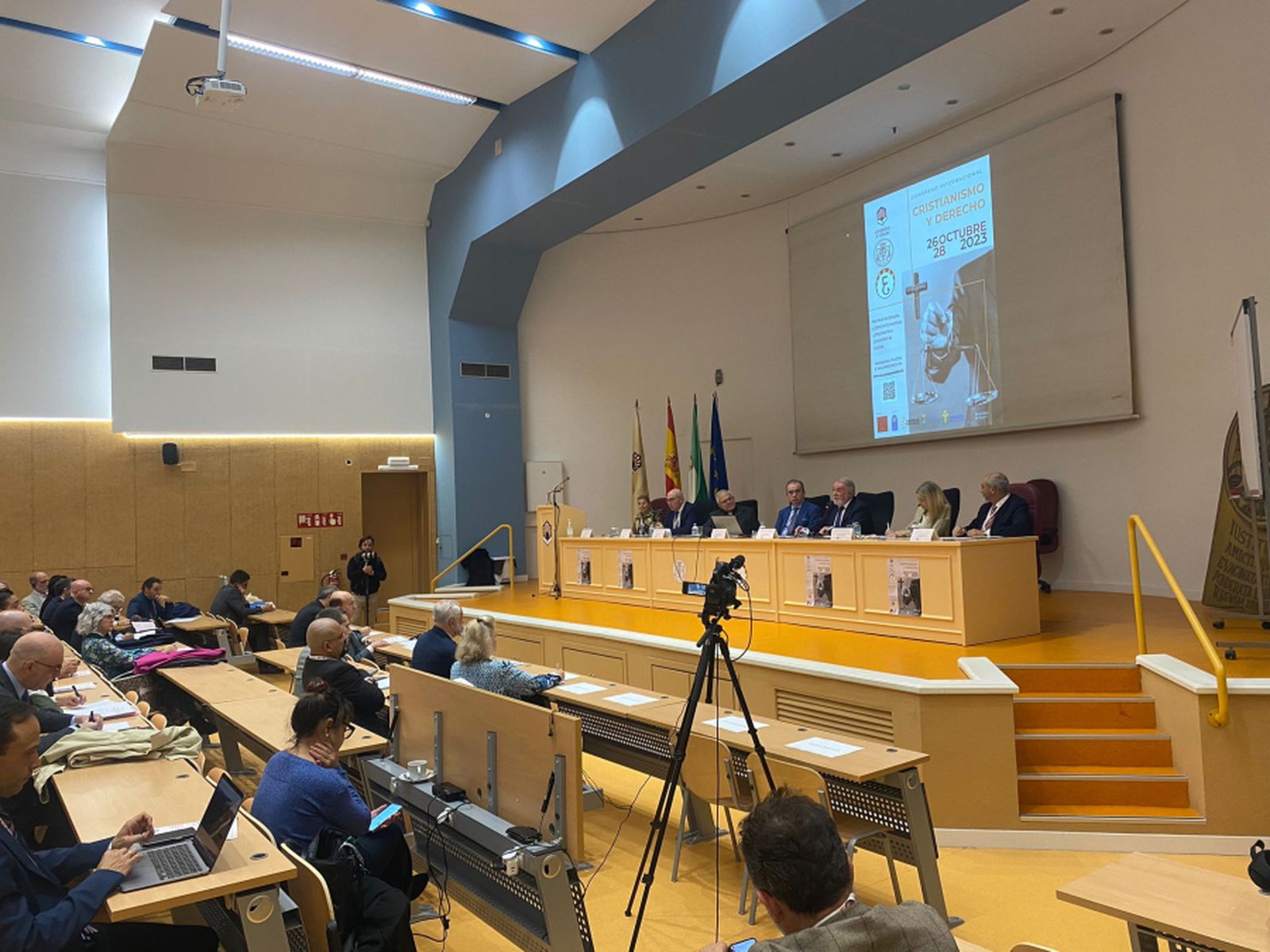 Inauguración del I Congreso Internacional de Cristianismo y Derecho.